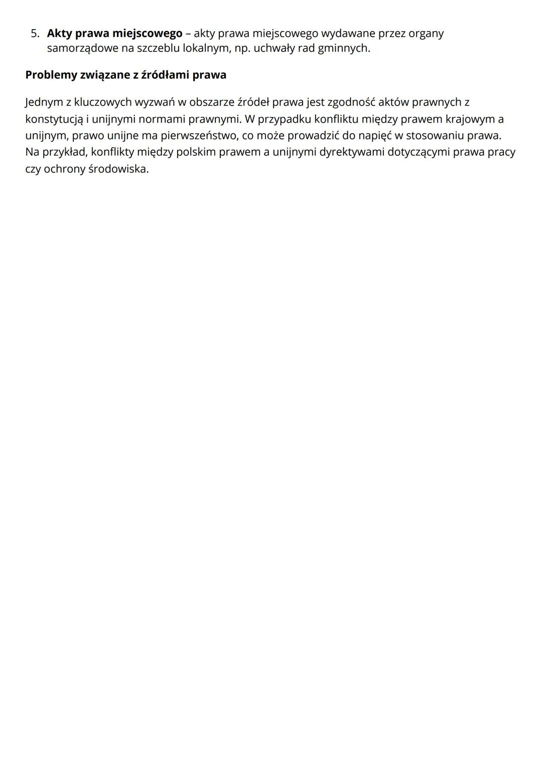 # NORMA PRAWNA - to reguła postępowania wyrażona przez przepisy prawne, która
reguluje zachowanie jednostek w społeczeństwie. Stanowi podsta