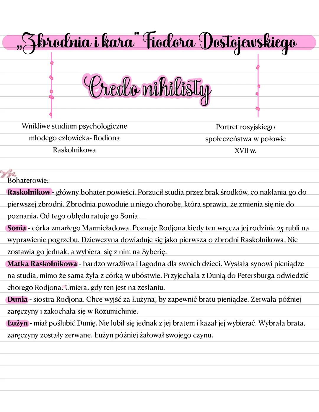 Zbrodnia i Kara