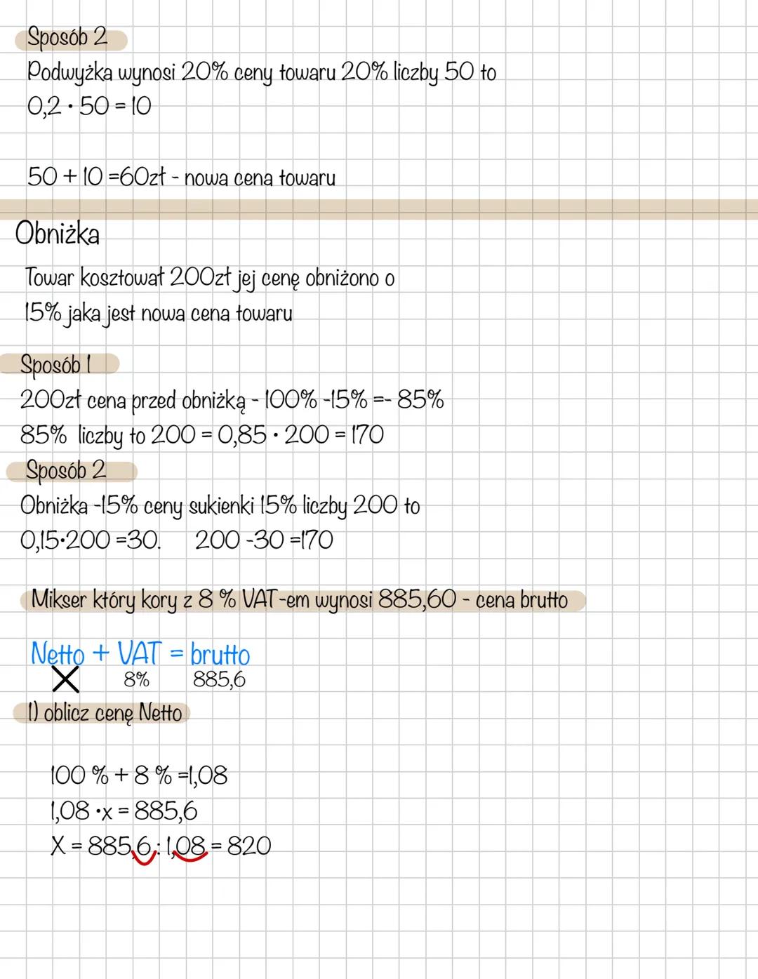 # Temat: procety
1% danej wielkości to jedna setna I tej wielkości
100
Procent oznaczamy symbolem % 1% = 1 lub 1% to 0,01
Przykłady:
80%