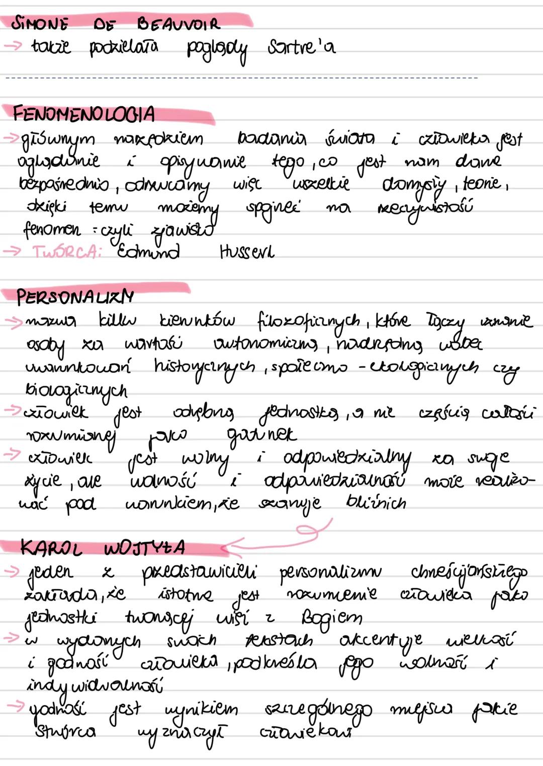 FILOZOFie
EGZY STENCJALIZM
→postive gomo xłowieka jako
wolms fromastus
zobowiązing do podejmowania samodzielnych decyzji,
Lecz pesymistyczni