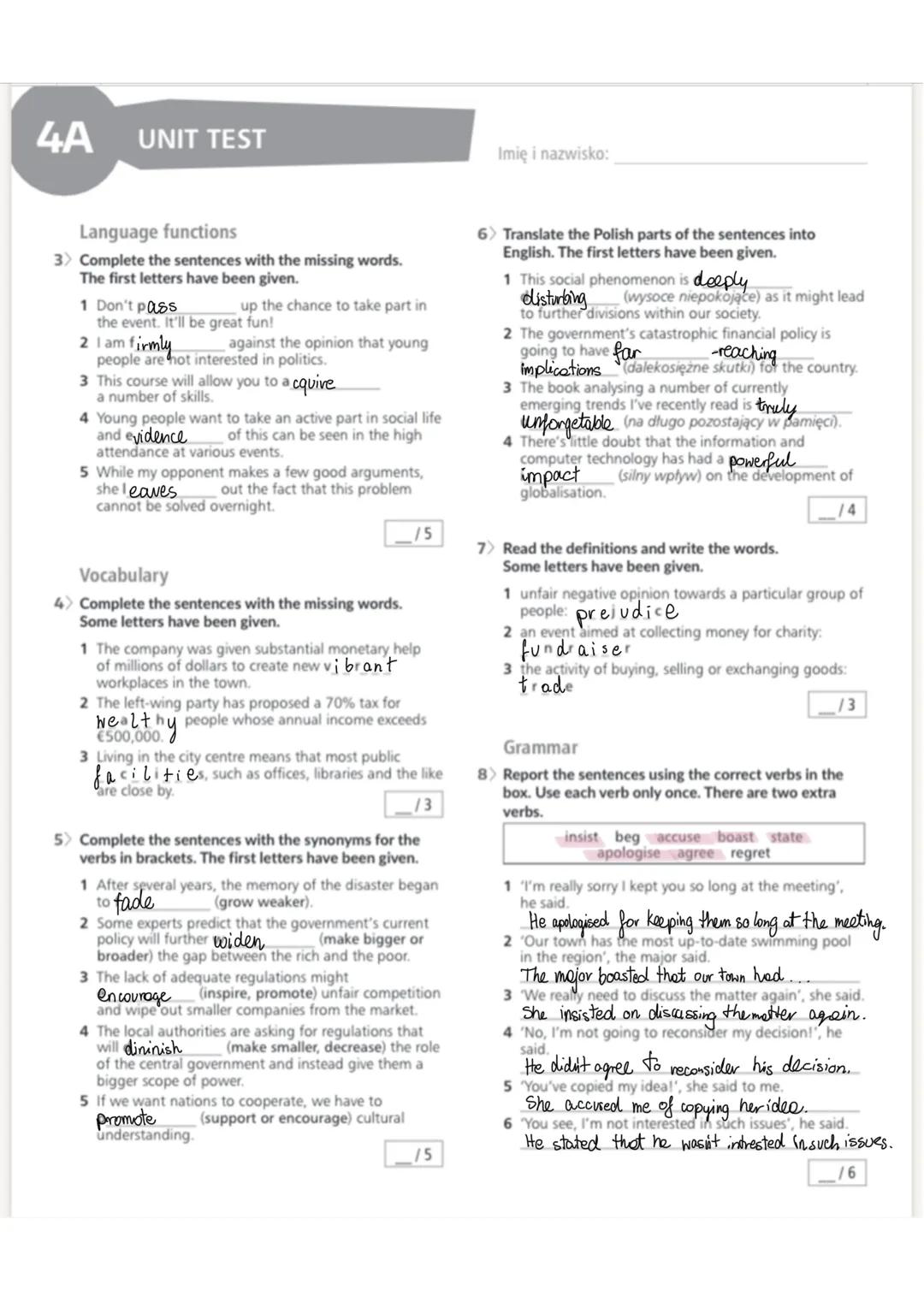 # Reporting verbs and patterns
Unit 4 (New Password 821/C1)
1. reporting structure
reporting verks
vert + that + verb clause | admit, ad