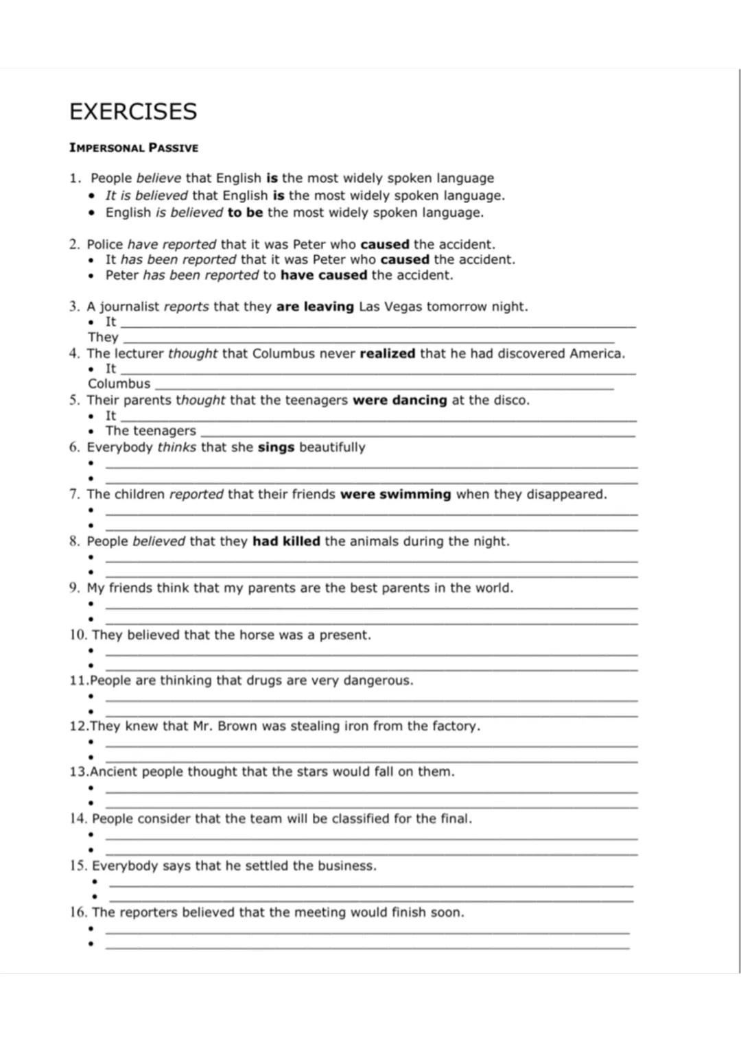# Reporting verbs and patterns
Unit 4 (New Password 821/C1)
1. reporting structure
reporting verks
vert + that + verb clause | admit, ad
