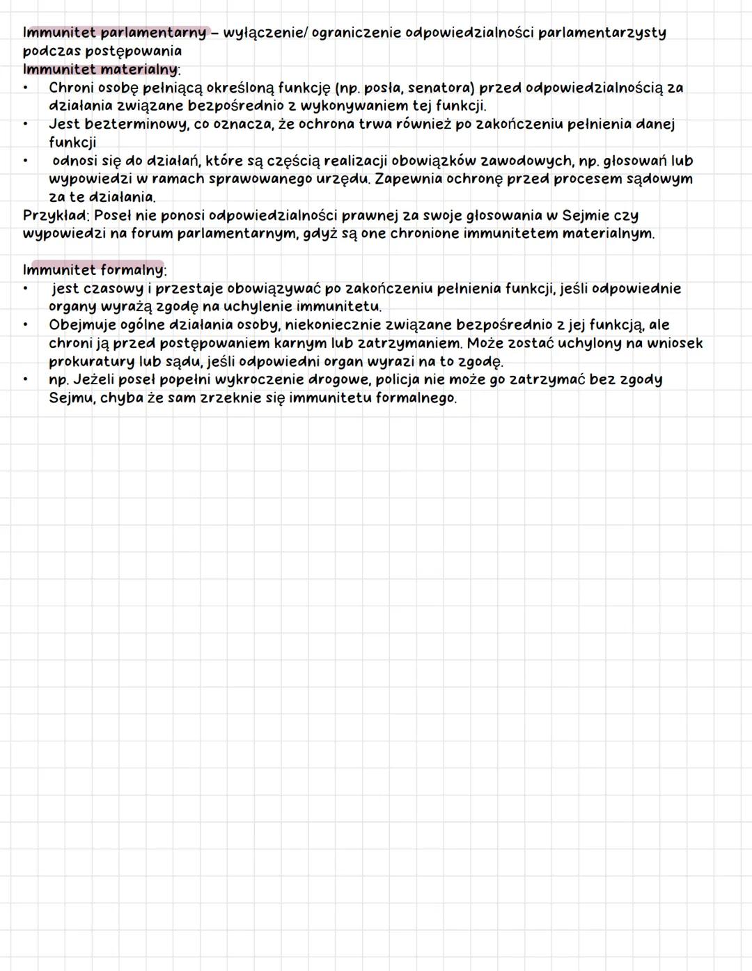 # Władza ustawodawoza
Parlament - organ kolegialny (wieloosobowy) obradujący nad sprawami państwa/ części państwa.
Ich najważniejszą funkcj