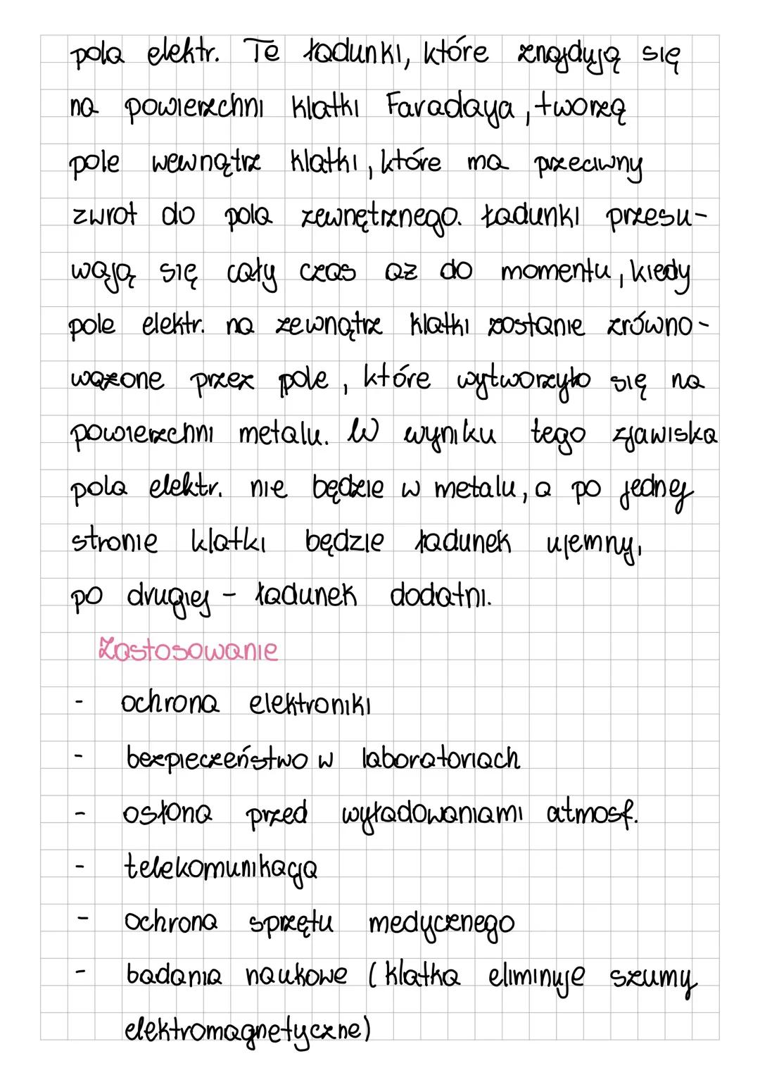 # Klatka Faradaya
Co to?
Klatka Faradaya to metalowy ekran mający
chronić preed polem elektrostatycznym
Wynalazca
Klatka Faradaya został