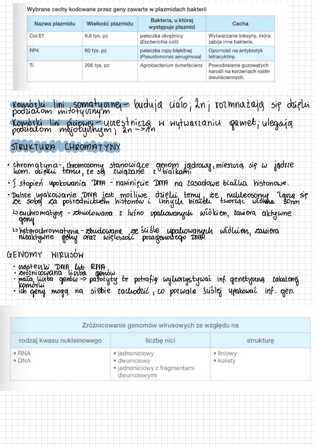 GENY I GENOMY
-
geny hodujące biallia pojedynczy gen hoduje informacje
budowie jednego cańcucha polipeptydowego.
geny hodujące RNA -hodują w