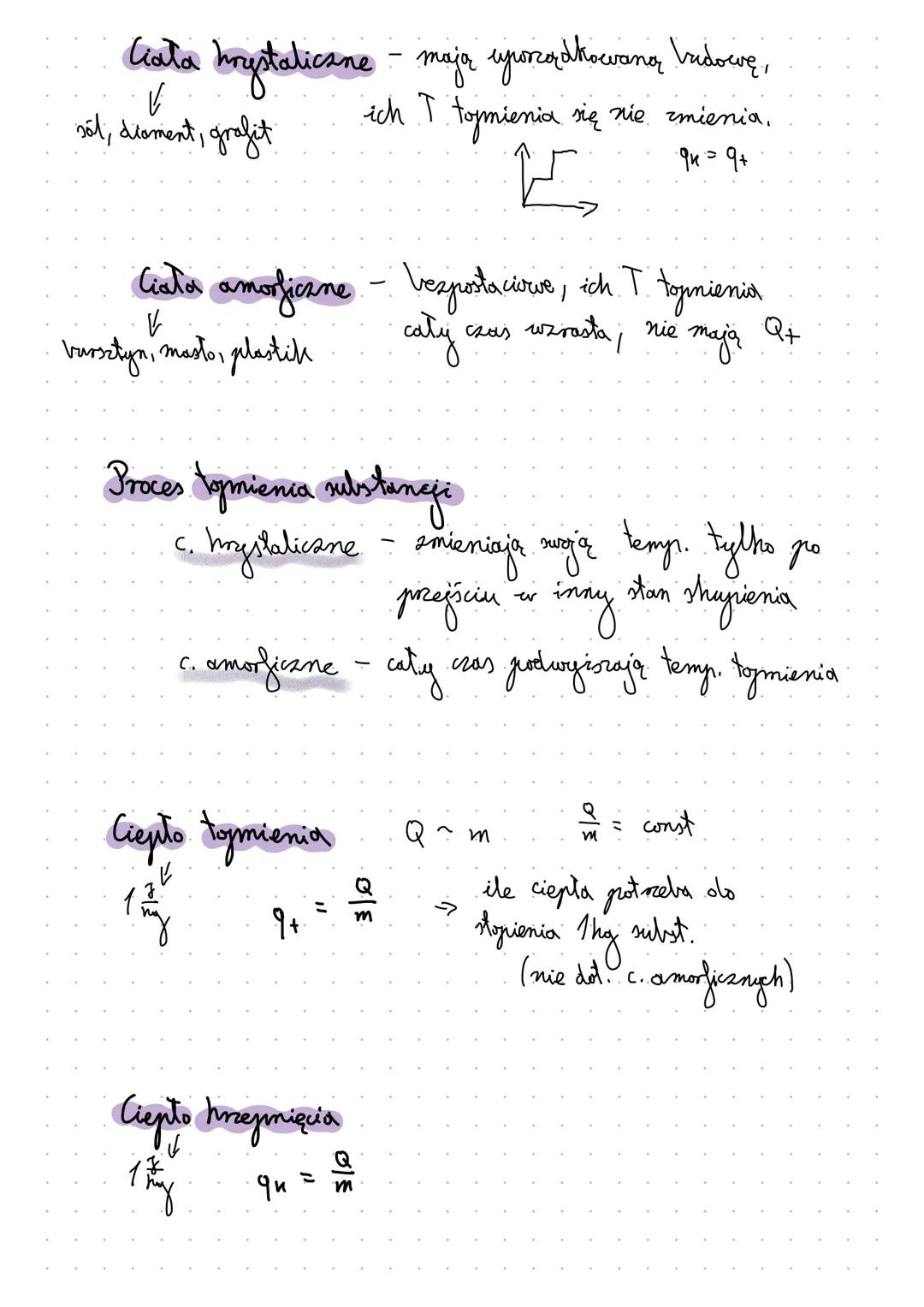 # Dział 1
Zjawisha cieplne
W8 MAC
średnia en. hinetycana cząsteczek - ih srednia prędhot
→ wzrost $E_n$ cząsteczch = wzrost $T$
→ wcieczach