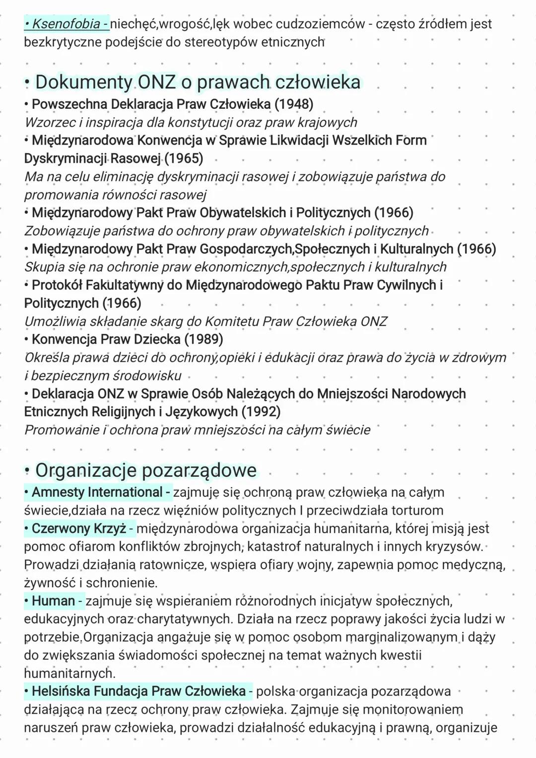 # Prawa Człowieka
• Prawa człowieka
-> zespół fundamentalnych, powszechnych praw przysługujących człowiekowi
-> podstawowe prawa przysług