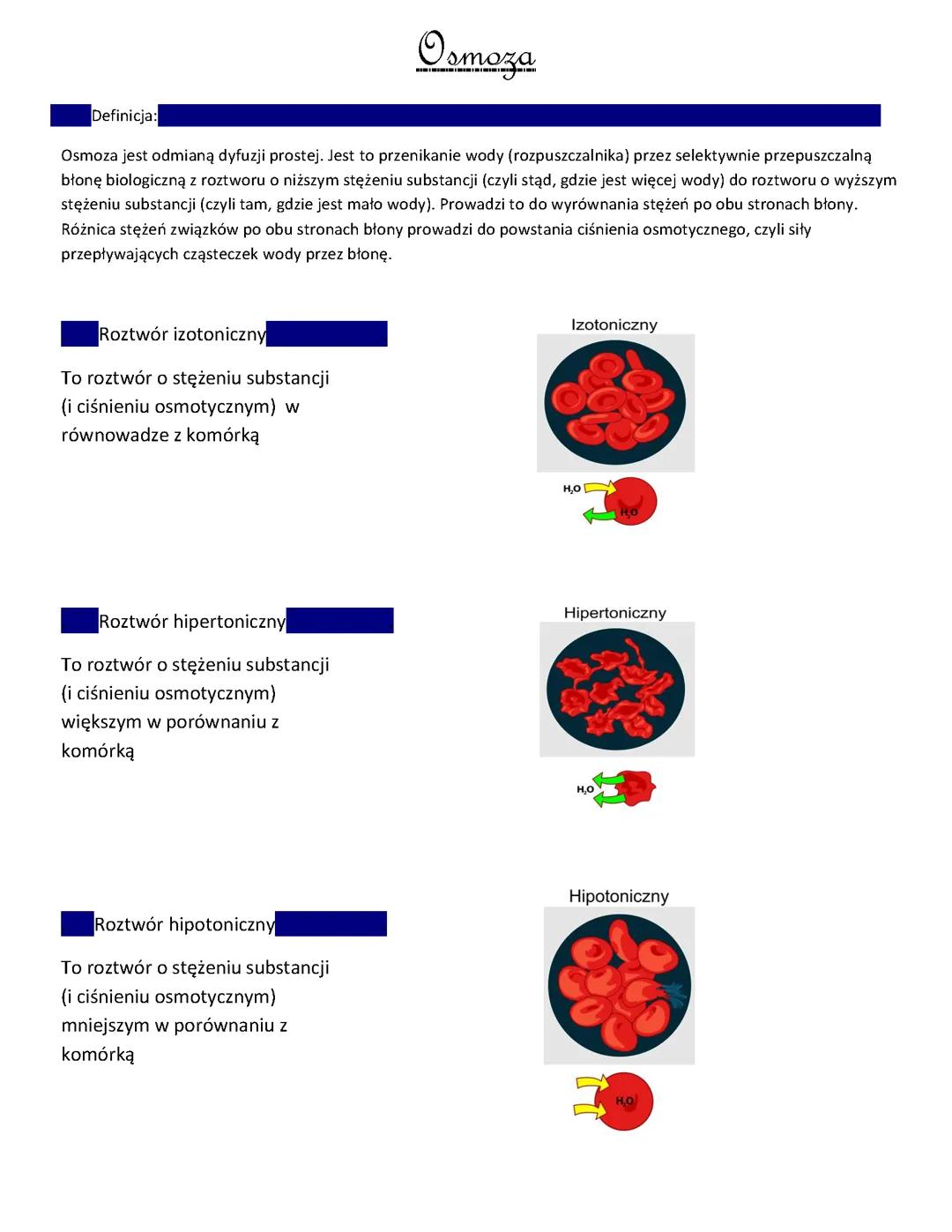 Osmoza