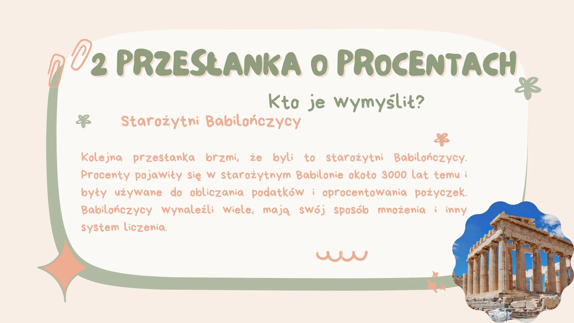 Procenty
m
Canva
CA DO CZEGO NAM POTRZEBNE PROCENTY?
Z procentami spotykamy się codziennie. Przy ich pomocy można
wyliczyć cenę kurtki, któr