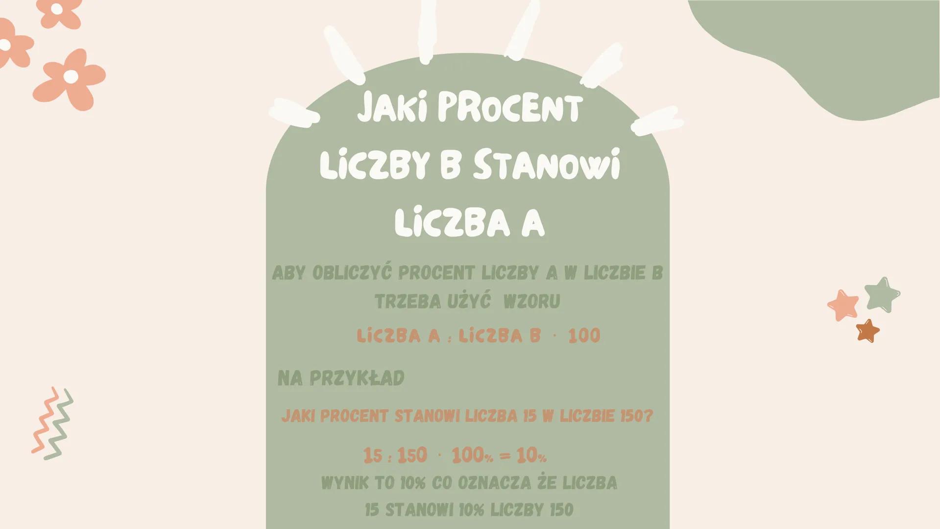 Procenty
m
Canva
CA DO CZEGO NAM POTRZEBNE PROCENTY?
Z procentami spotykamy się codziennie. Przy ich pomocy można
wyliczyć cenę kurtki, któr