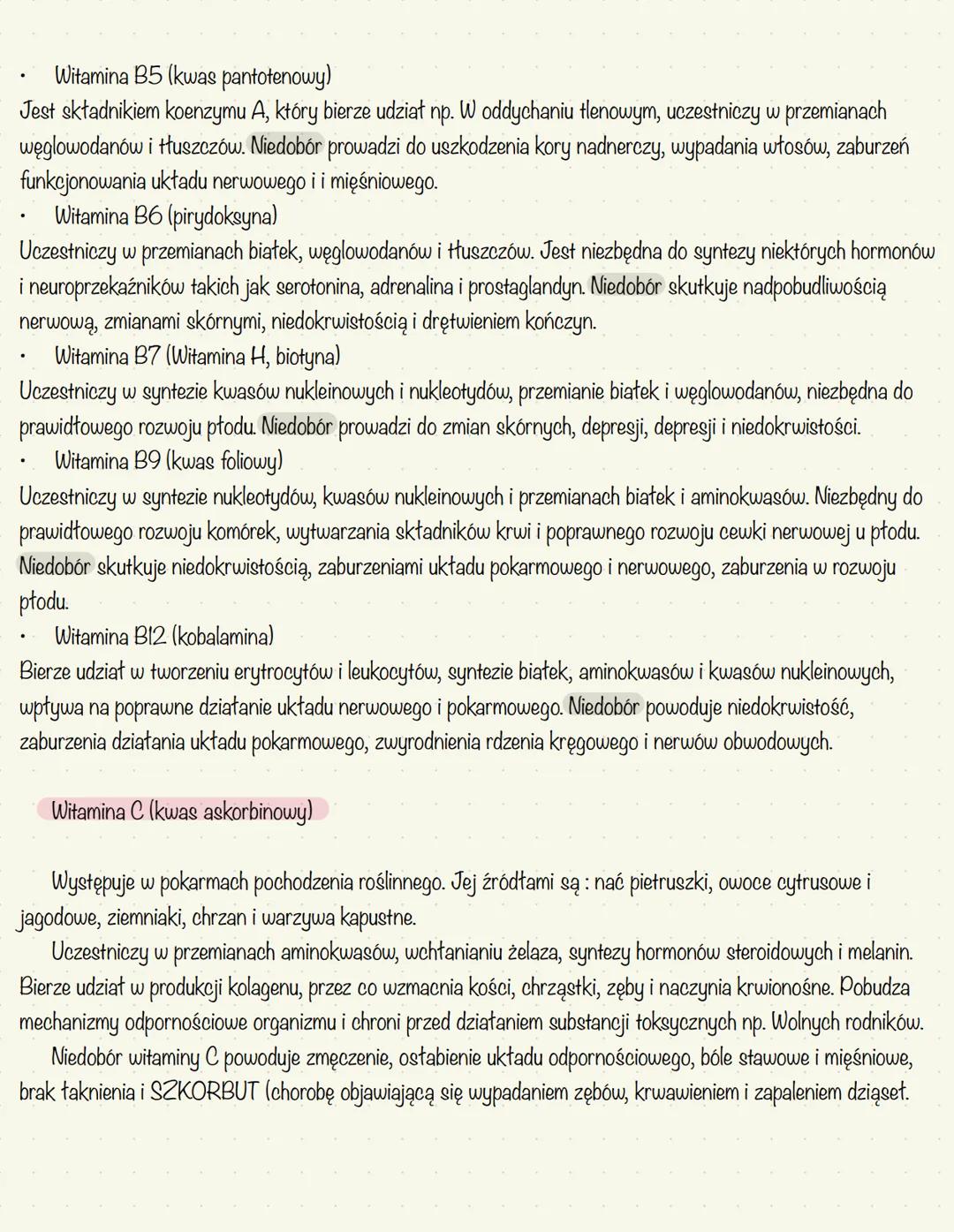 Awitaminoza - brak witamin w organizmie
Hipowitaminoza - niedobór witamin w organizmie
Hiperwitaminoza - nadmiar witamin w organizmie
Nie