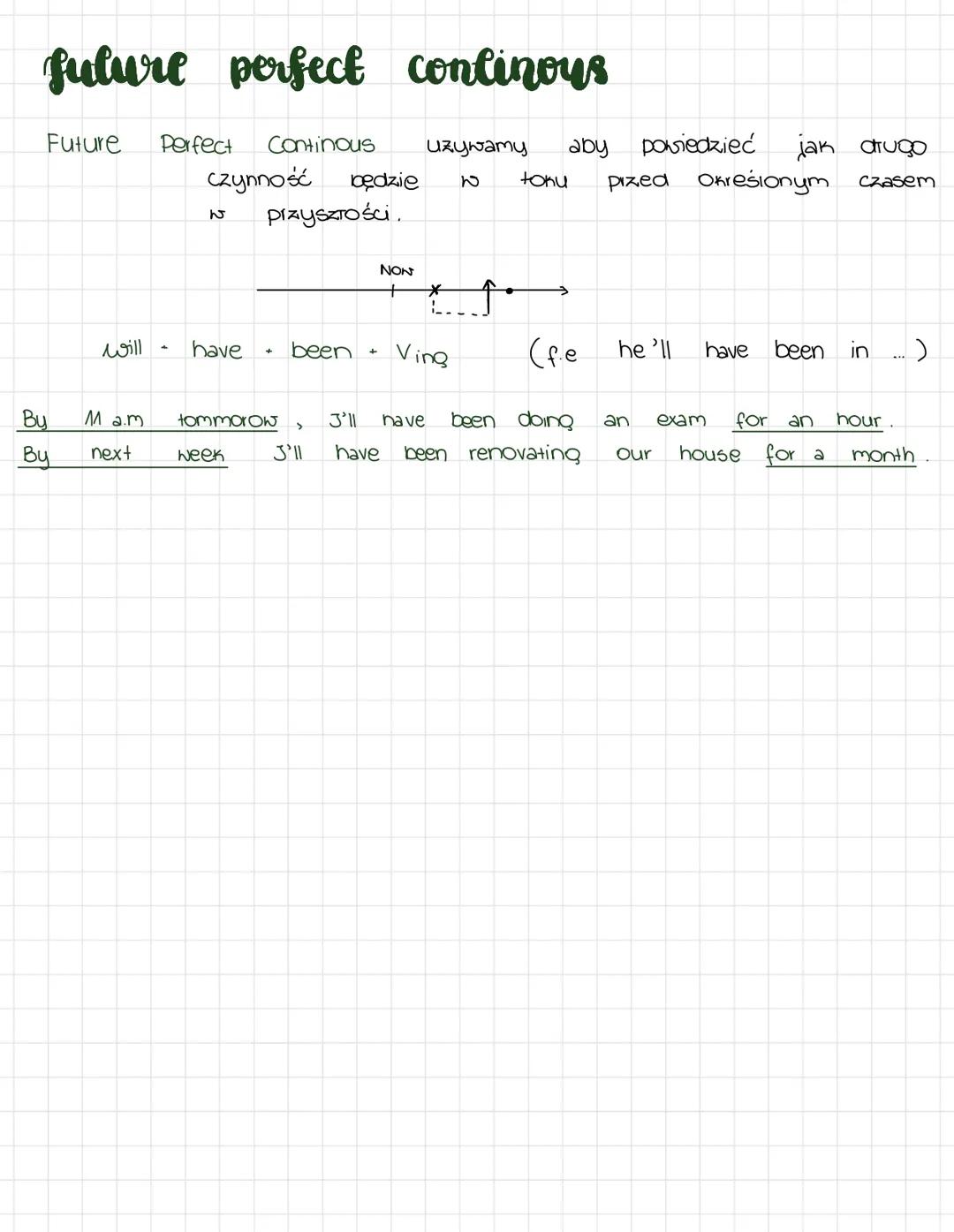 future forms
future continous
*
Future Continous
uzywamy
Gdy mówimy
toku / procesie
24
zdarzeń
Które
>
Są ustalone
。 niedokończonych czynnoś
