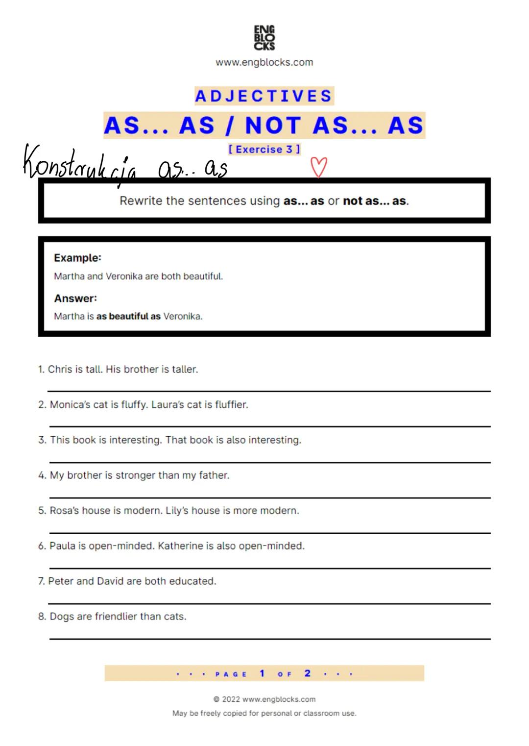 Angielski
temat: Konstrukcja as... as, too, enough!
Kohatangheja ets... as
Asas - tak jak
Porzy katrad
Australia isn't as big as Canada.
Tłu