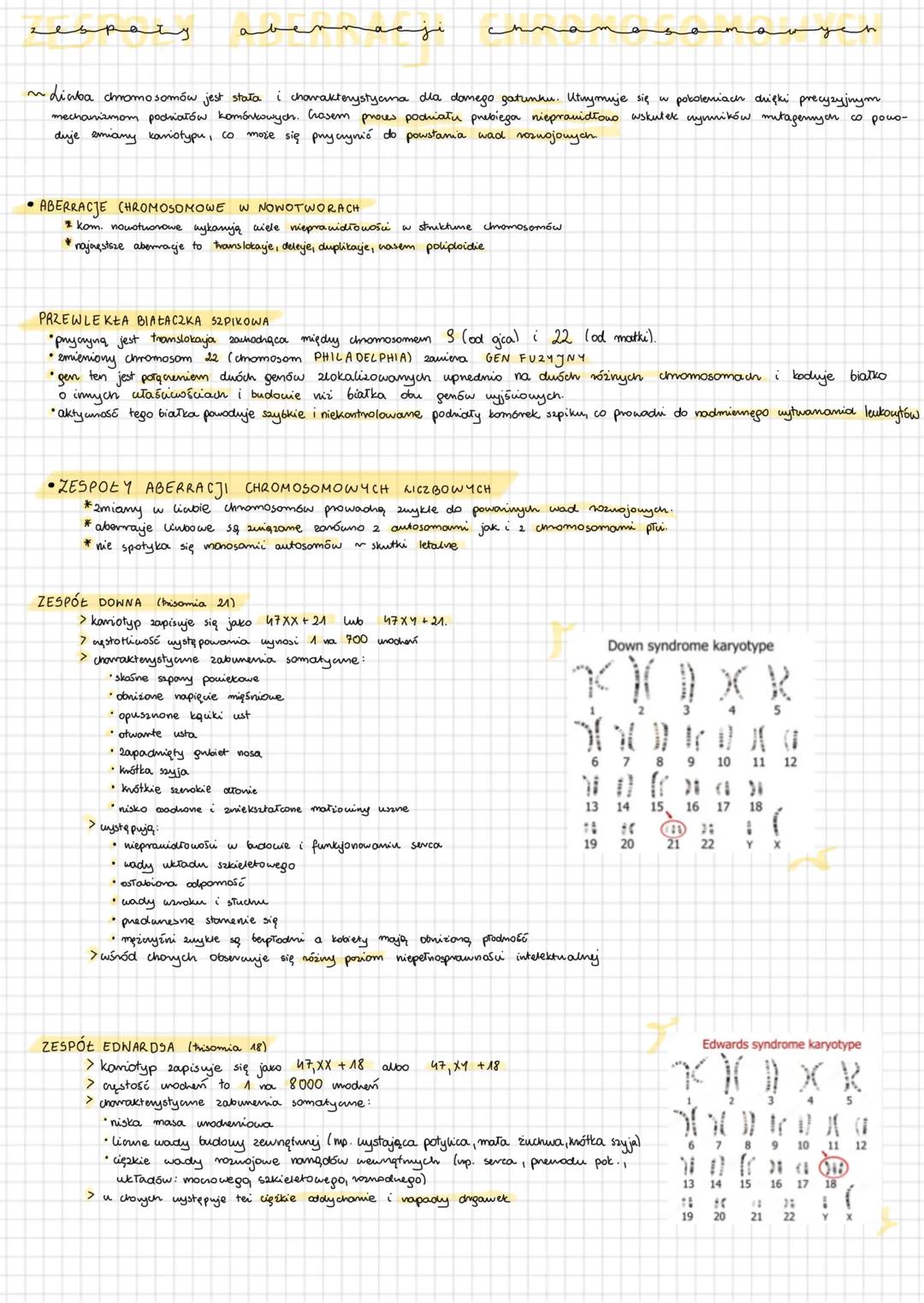 zespoły
~diaba chromosomów jest stata i charakterystyana dia damego gatunku. Utrymuje się w pokoleniach duięki precyzyjnym
mechanizmom podr