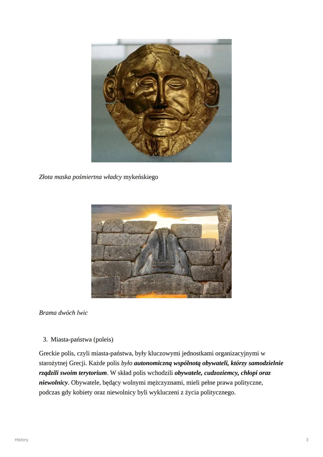 History
Status In progress
Temat VII Grecja - kolebka cywilizacji europejskiej (3 tys. p.n.e)
1. Położenie : południowa część Półwyspu Bałka