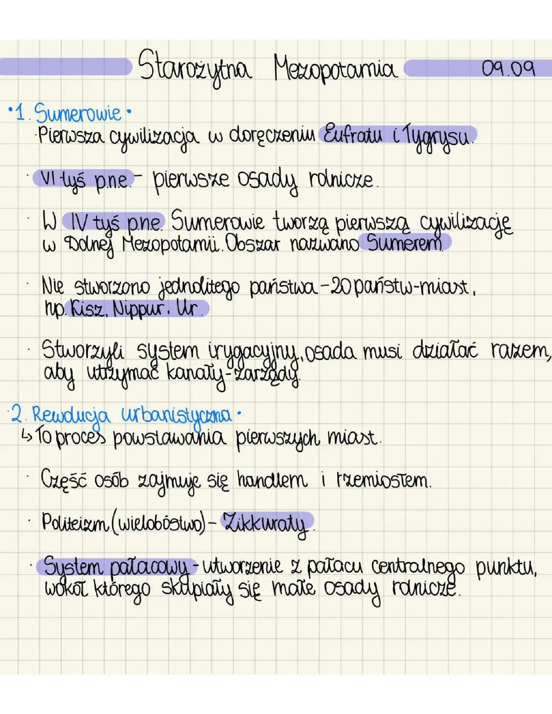 Starożytna Mezopotamia