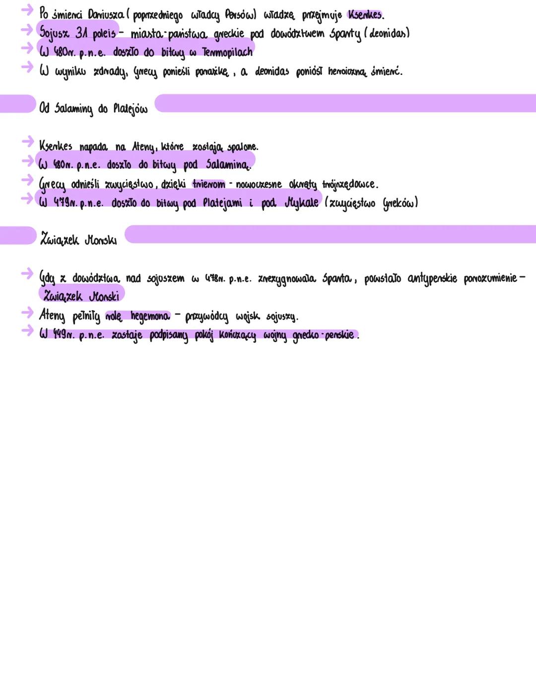 Clojny greeko - pergkie
547. p.n.e.
podboj królestwa
Lidyjczyków przez Pensów
539w.p.n.e.
podbój Babilonii przez Pensów
Imperium Perskie
→
P