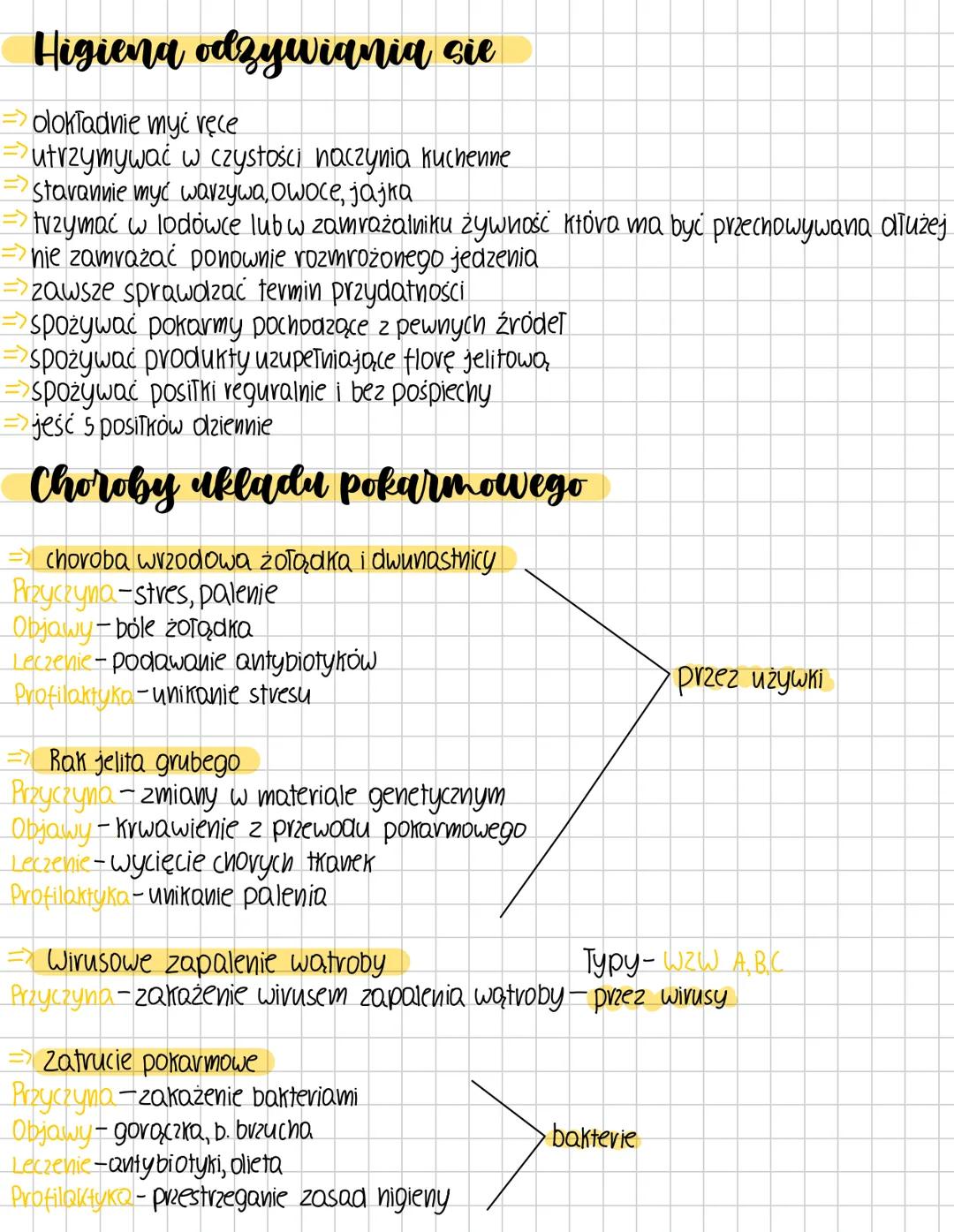 Higiena i
pokarmowego
i choroby układu
# biologia
Wartość energetyczno podaje się w kilokavoliach-1kc
dodatki do żywności-liteva E
# Piram