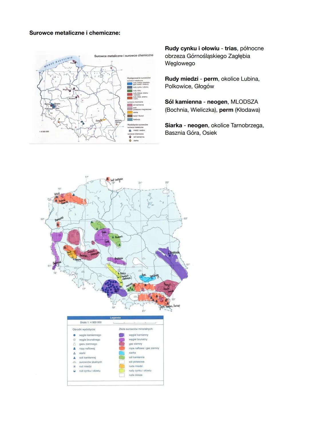 Zróżnicowanie środowiska przyrodniczego Polski
Położenie i obszar Polski. Regiony fizycznogeograficzne
Skrajne punkty Polski:
⚫ Jastrzębia G