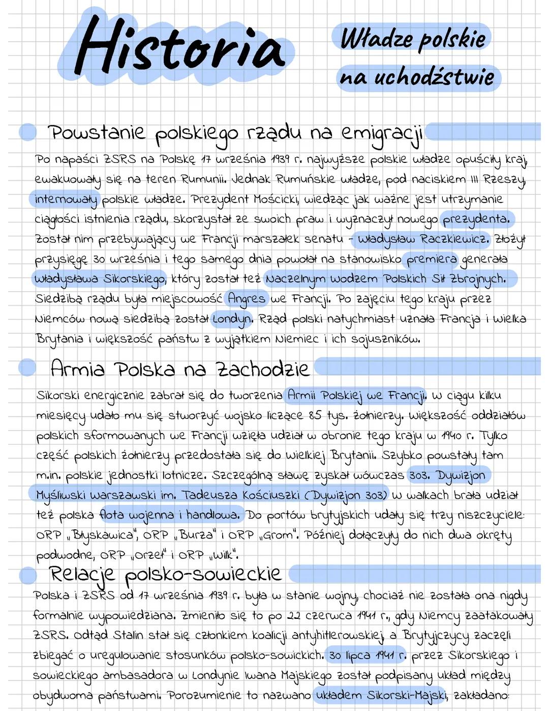 Władze polskie na uchodźstwie