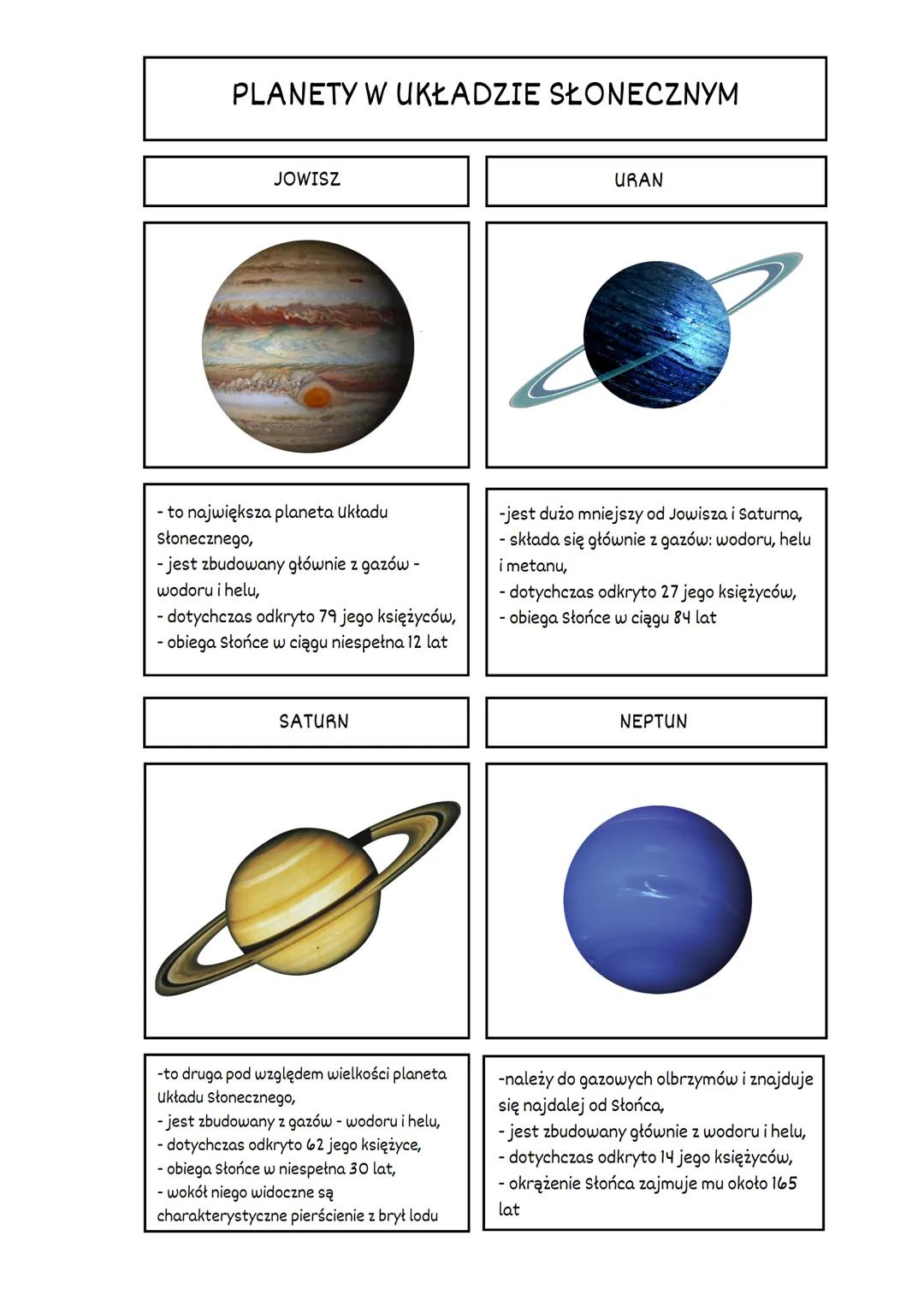 # WSZECHŚWIAT I UKŁAD SŁONECZNY
Wszechświat nie jest jeszcze
dokładnie zbadany
w układzie Słonecznym jest 8
planet, które świecą światłem