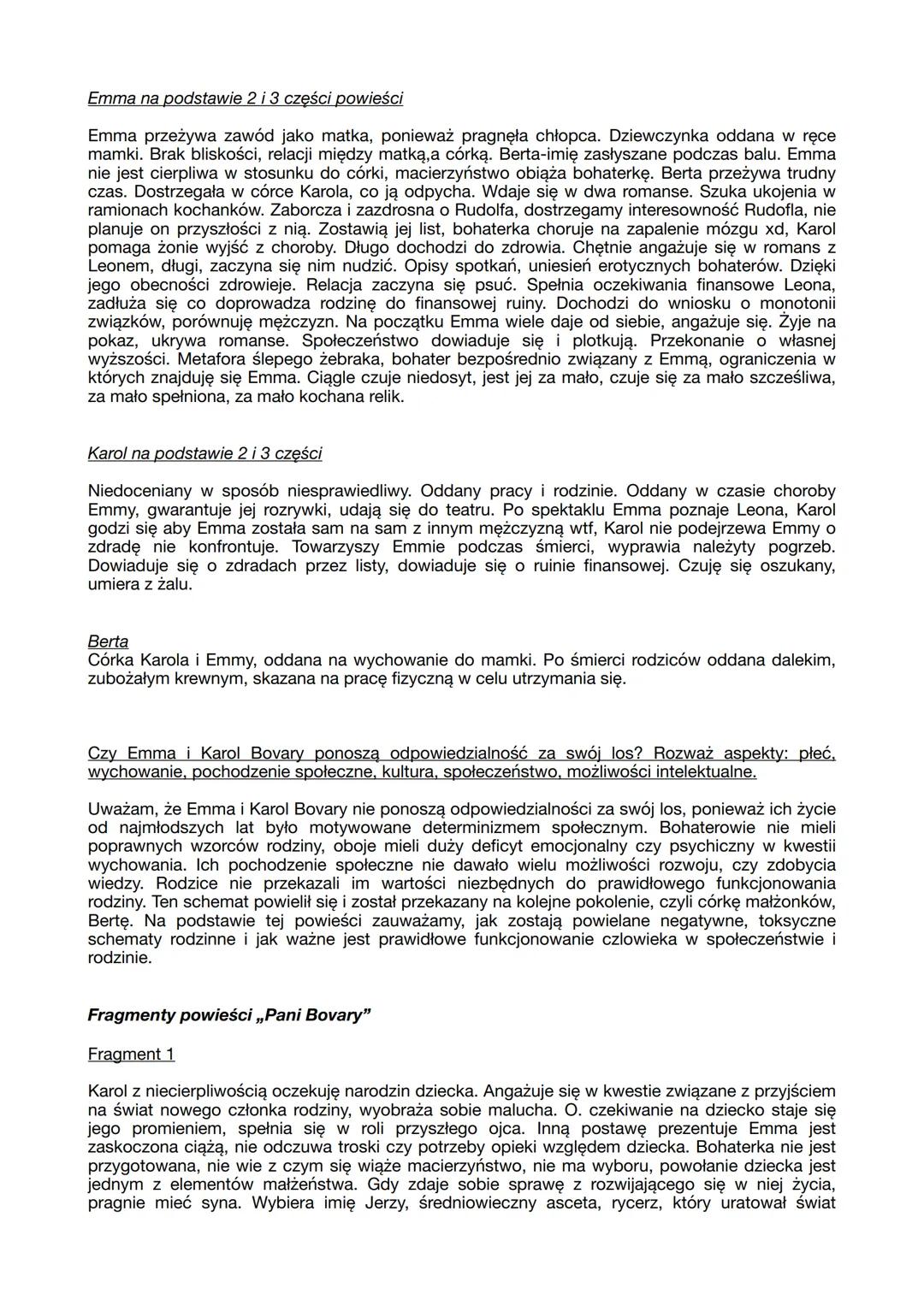 Wprowadzenie do pracy z powieścią.
powstanie 1851r. - 1856r.
wydanie 1857r.
Najwcześniejsza powieść. Europejski kanon literatury. Powieść na