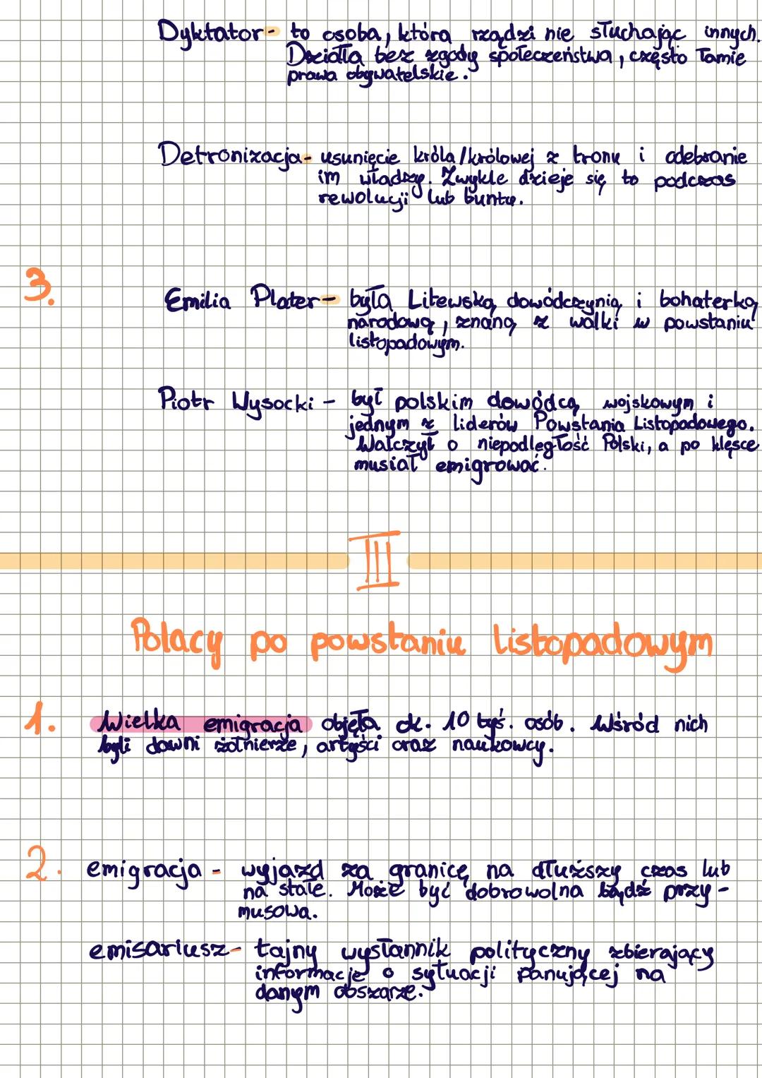 ~Historia~
klasa 7
rozdział 2 Po upadku Księstwa Warszawskiego
1. Księstwo Warszawskie zlikwidowano na
Kongresie wiedeńskim w 1815 roku. Z