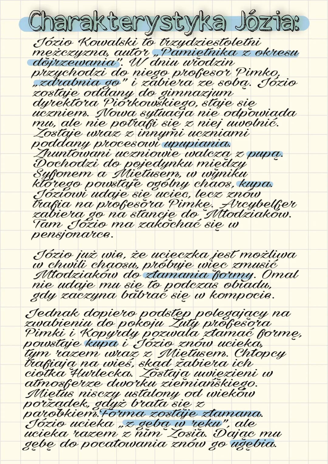 # Ferdydurke
Cextitold Gombrowicz
Gombrowiczowskie
stówka:
pupa- infantylizm,
dziecinność,
upupiać-
zdziecinniać,
utrzymywać w
infantyli
