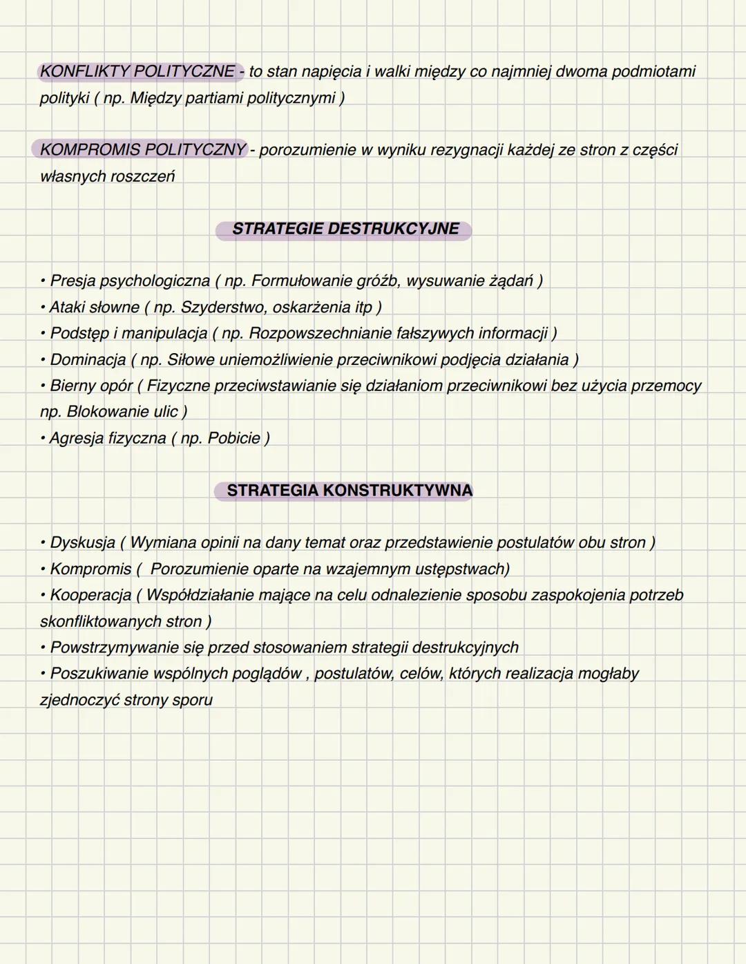 JULIA RAKOWSKA
WOS ROZSZERZONY
NEW
YORK
The City of Dreams and Possibilities ISTOTA POLITYKI
Polityka - to działania związane z funkcjonowan