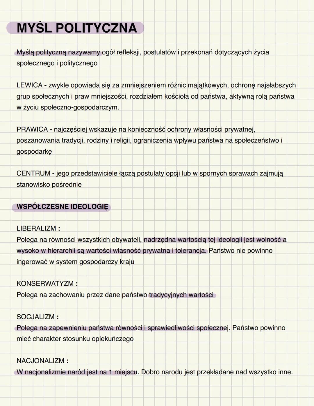 JULIA RAKOWSKA
WOS ROZSZERZONY
NEW
YORK
The City of Dreams and Possibilities ISTOTA POLITYKI
Polityka - to działania związane z funkcjonowan