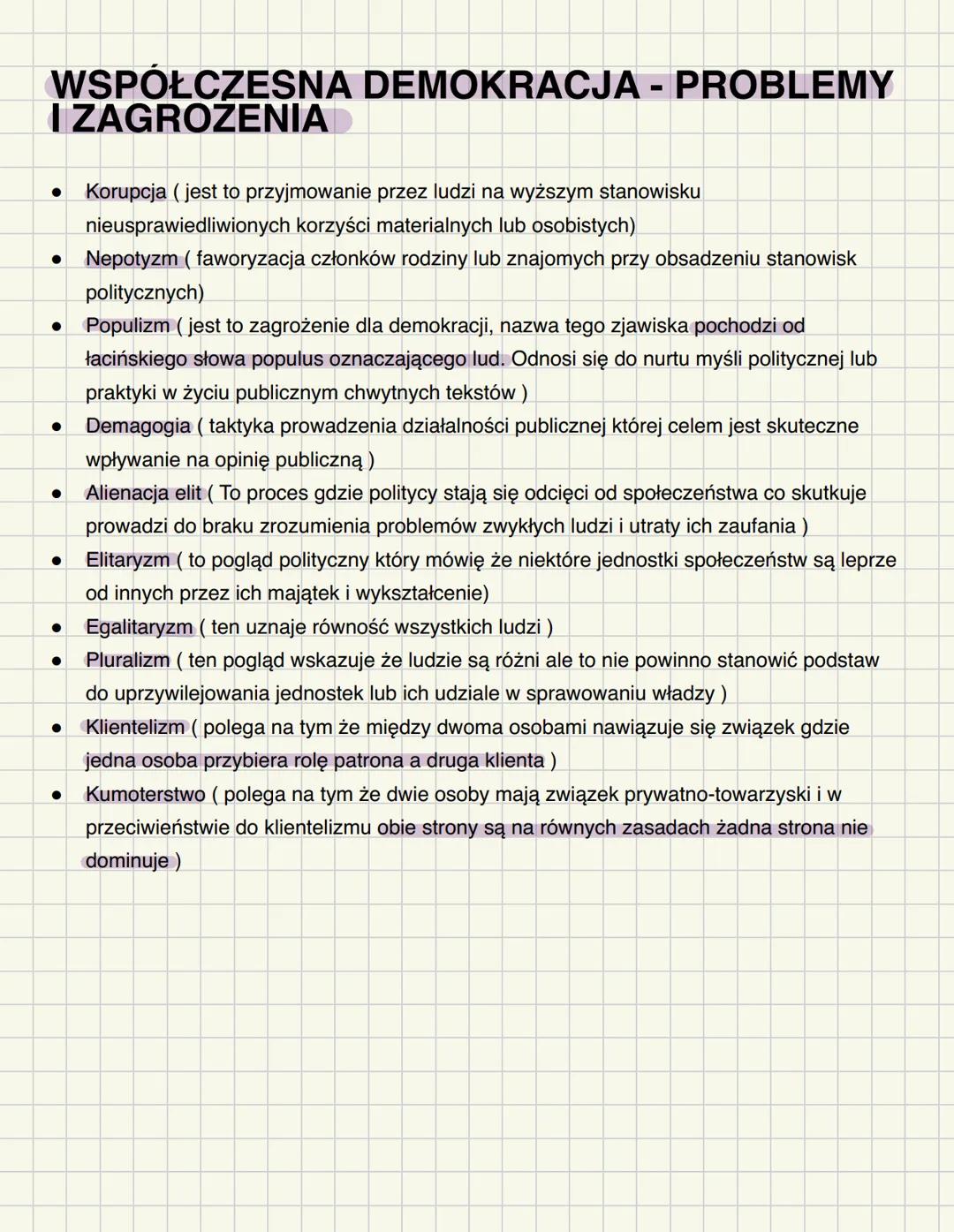 JULIA RAKOWSKA
WOS ROZSZERZONY
NEW
YORK
The City of Dreams and Possibilities ISTOTA POLITYKI
Polityka - to działania związane z funkcjonowan