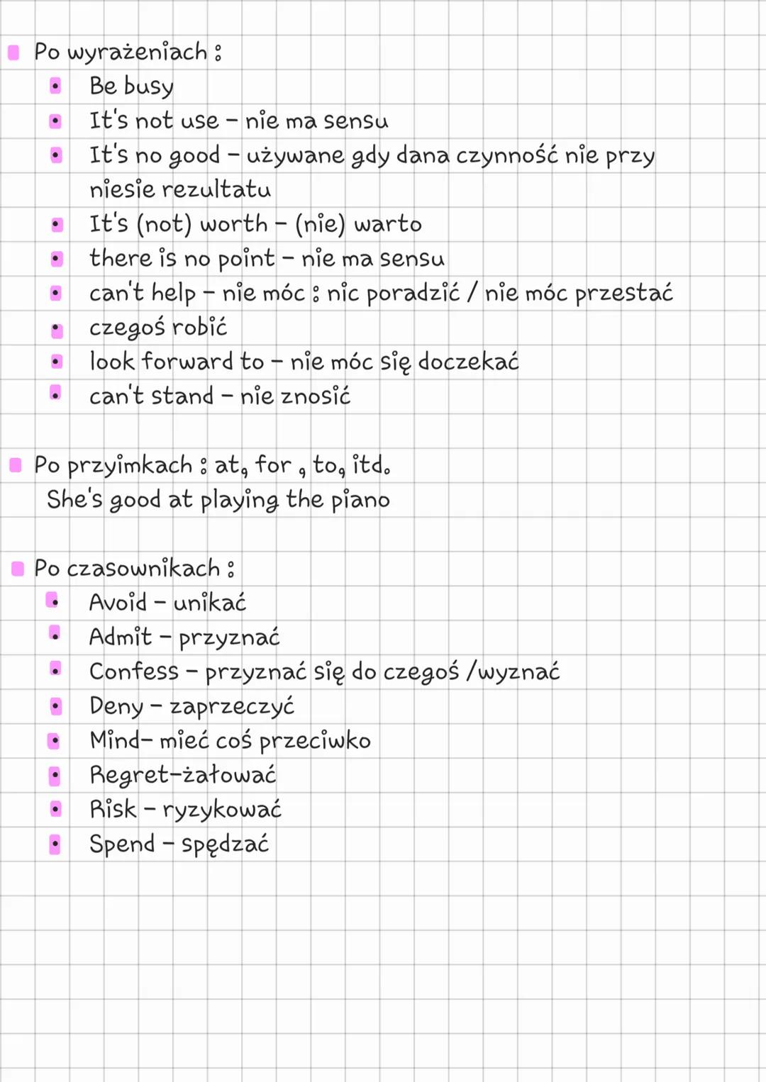 Gerund and Infinitive
Bez okoliczniki piszemy ze słowem TO po czasownikach:
advise- radzić
agree - zgadzać się
decide - decydować / postano