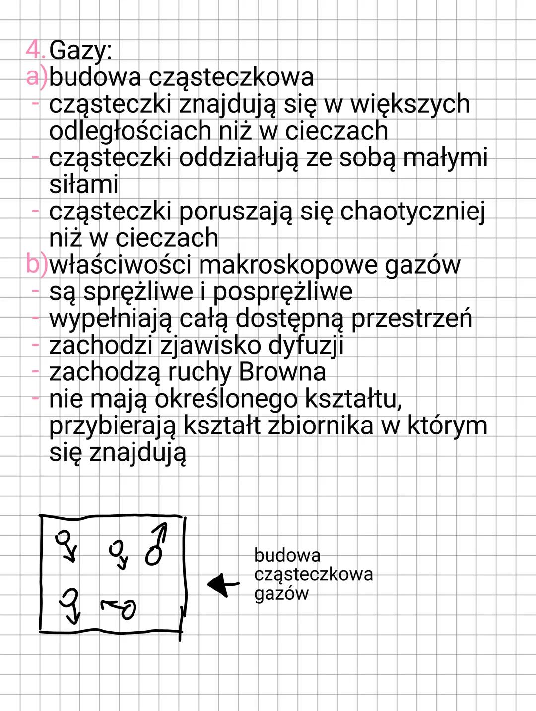# FIZYKA
# Stany skupienia materii.
1. Stany skupienia materii
a) ciała stałe np.drewno, plastik, szkło,
b) ciecze np.woda, olej, denatura
