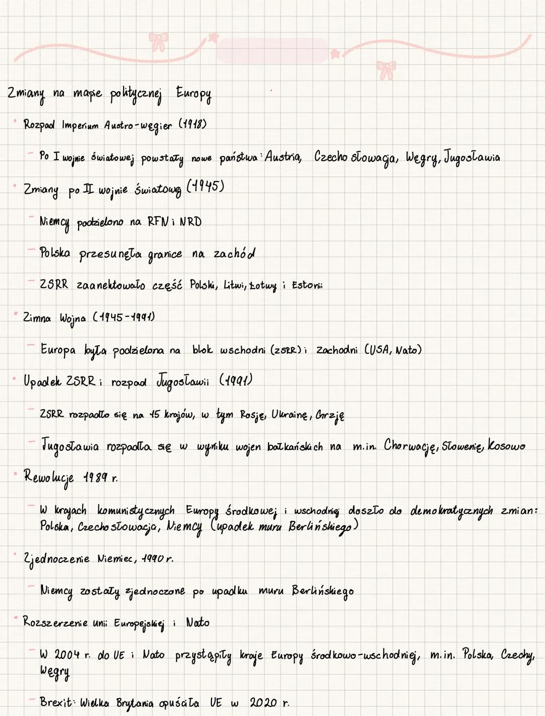 # Geografia
Zmiany na mapie politycznej
Największe państwa świata
* Rosja
* Kanada
* Ching
* Stany Zjednoczone
Najmniejsze państwa świata