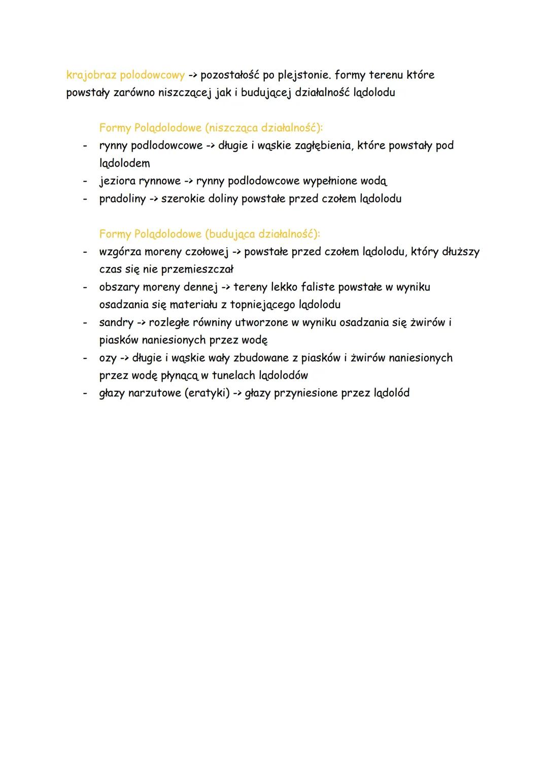 # Rzeźbotwórcza Działalność
Lodowców Górskich i Ladolodów
Działanie Lodowców Górskich:
* pola firnowe -> miejsca gromadzenia się znaczne