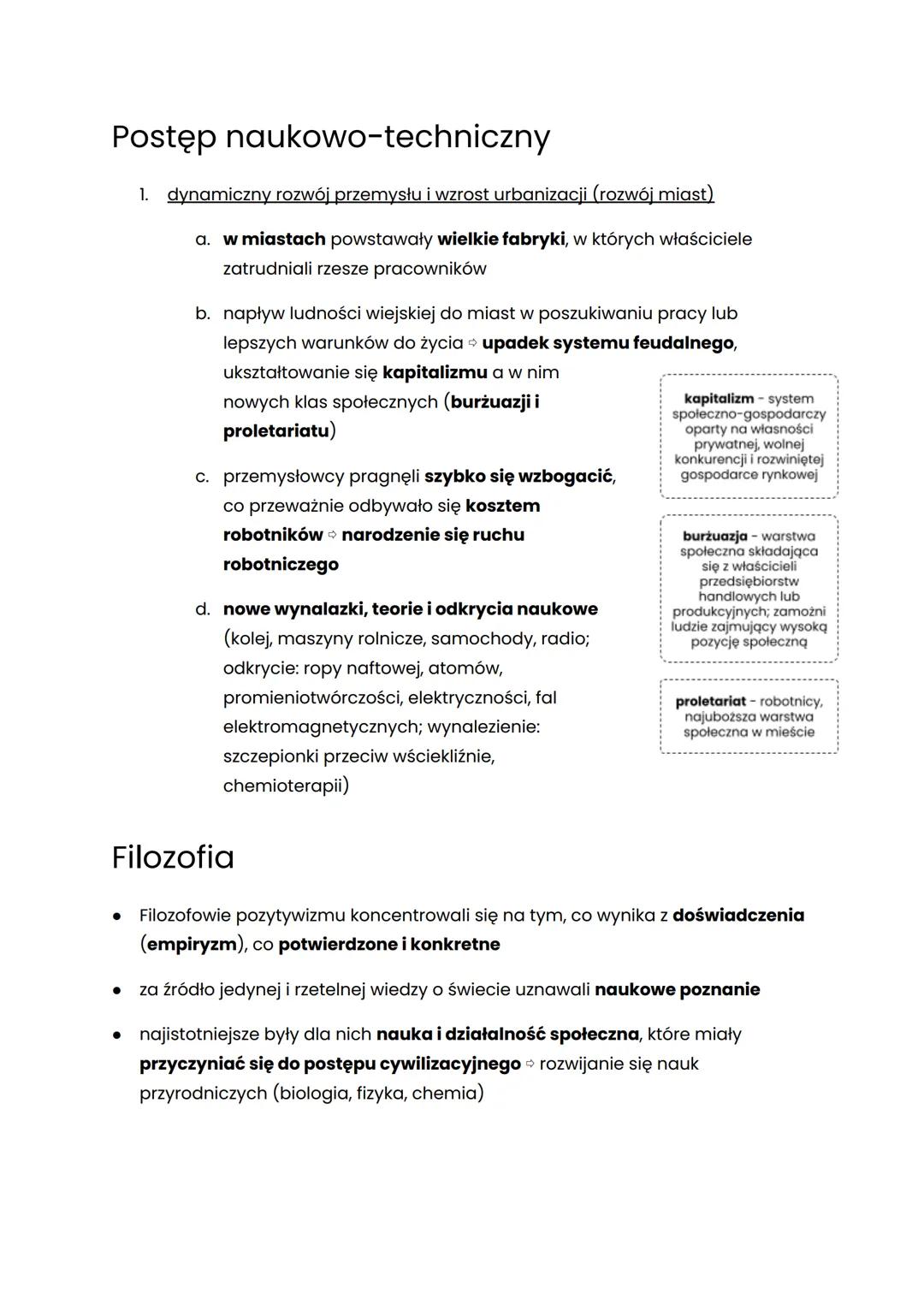 # Pozytywizm
"Przekuć miecze na lemiesze" - przestać walczyć, zacząć pracować (patriotyzm
walki patriotyzm pracy)
centrum rozwoju pozytywi