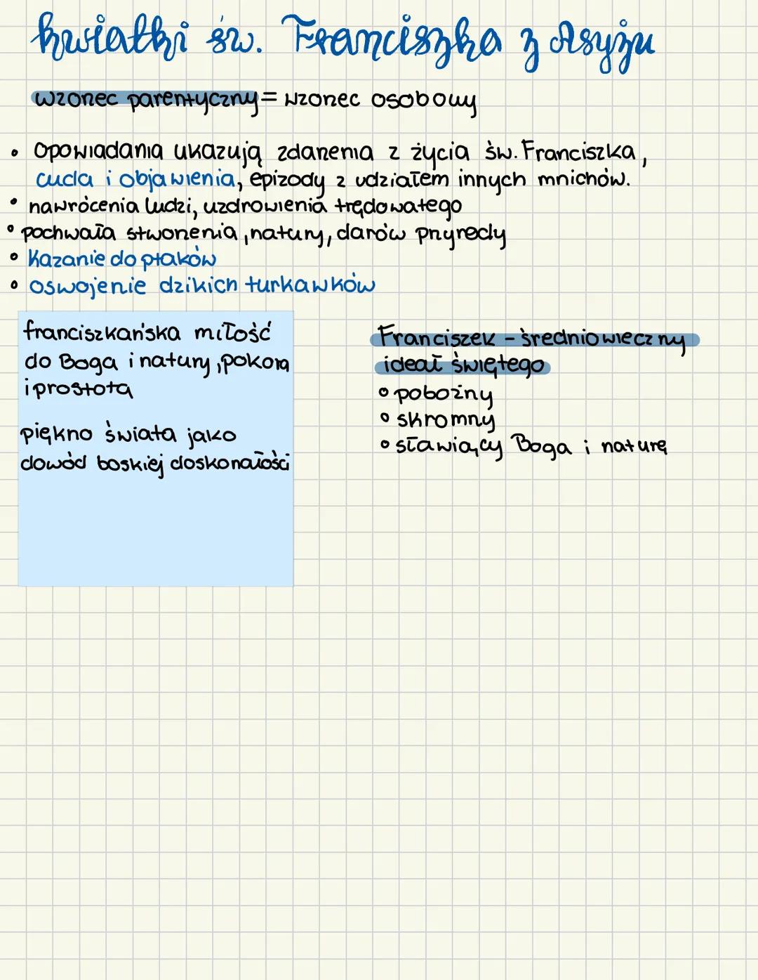 ŚREDNIOWIECZE
pojęcia
• teocentryzm Bog w centrum uwagii, najwyższą wartość
• momento mon pamiętaj o śmierci
•dualizm dwie przeciwstawne sfe