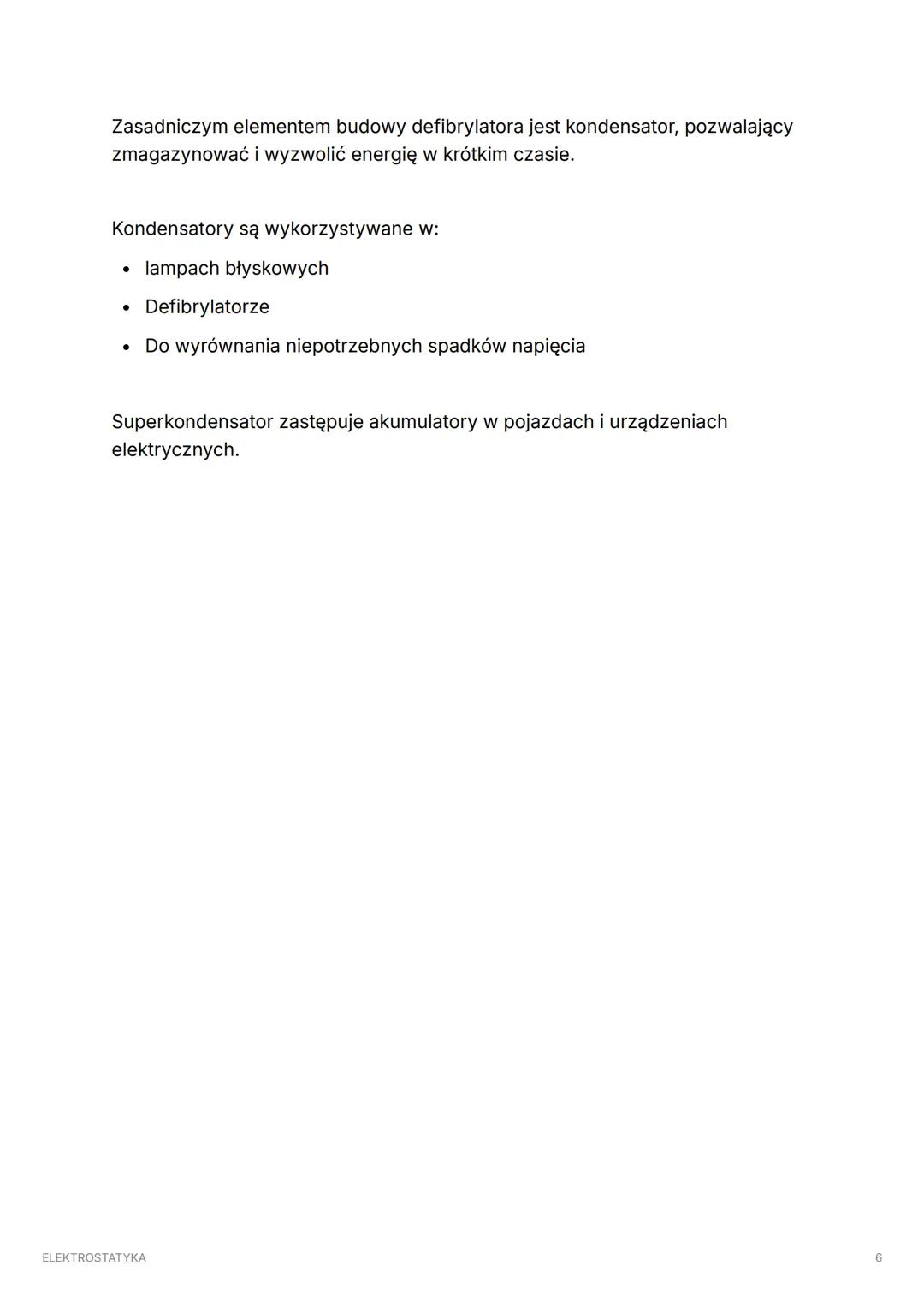 ELEKTROSTATYKA
1. POLE ELEKTRYCZNE
Pole elektryczne- przestrzeń, w której na ładunki działa siła elektryczna (może
być przyciągająca lub odp