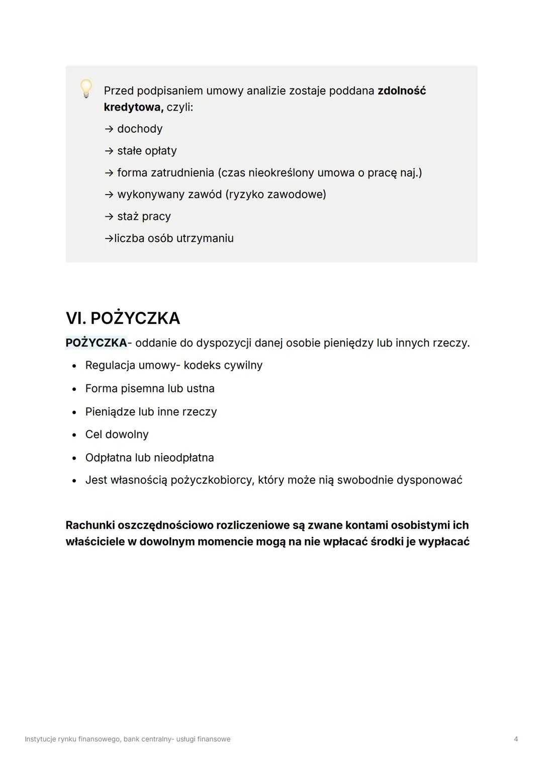 Instytucje rynku finansowego,
bank centralny- usługi
finansowe
? PYTANIA
→ POZABANKOWE
RYNEK FINANSOWY- rynek, na którym przeprowadzone są t