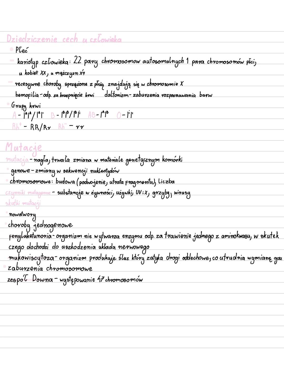 Genetyka
Genetyka- nauka zajmująca się dziedziczeniem cech oraz
Cechy
dziedziczne (kolor skóry, oczu, rysy twarzy)
z zmiennością organizmów
