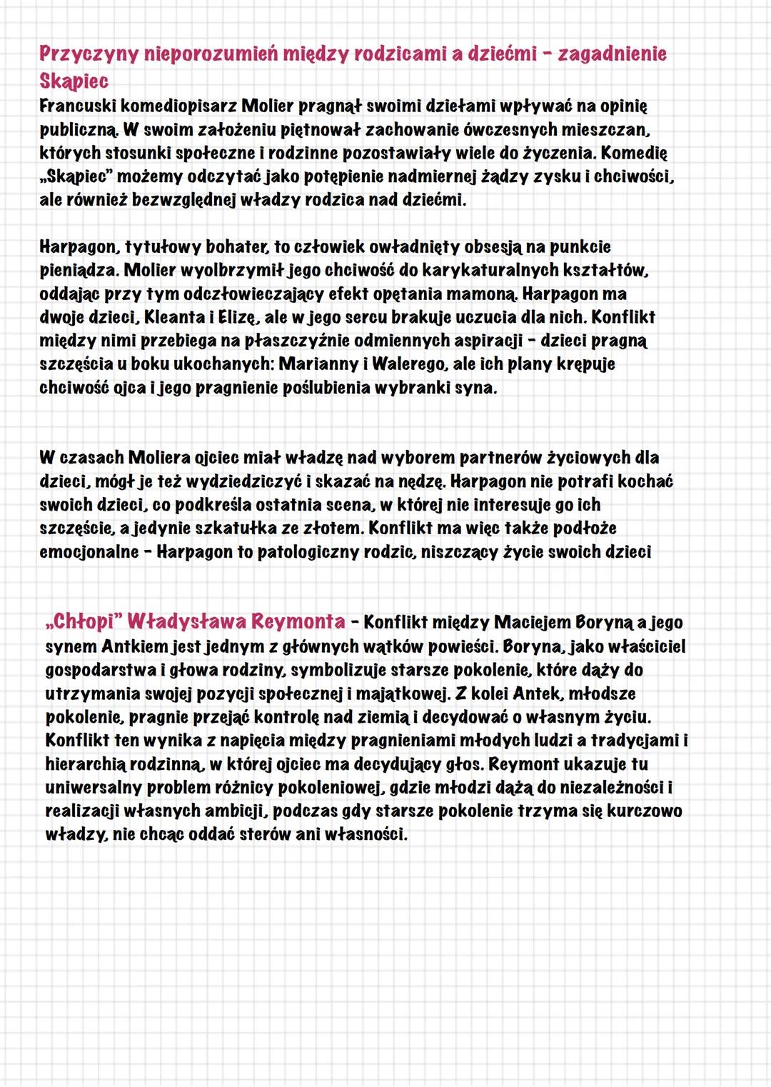 Skąpiec
Pytania jawne :
15. Czy dobra materialne czynią człowieka szczęśliwym? Omów zagadnienie
na podstawie Skapca Moliera. W swojej odpowi