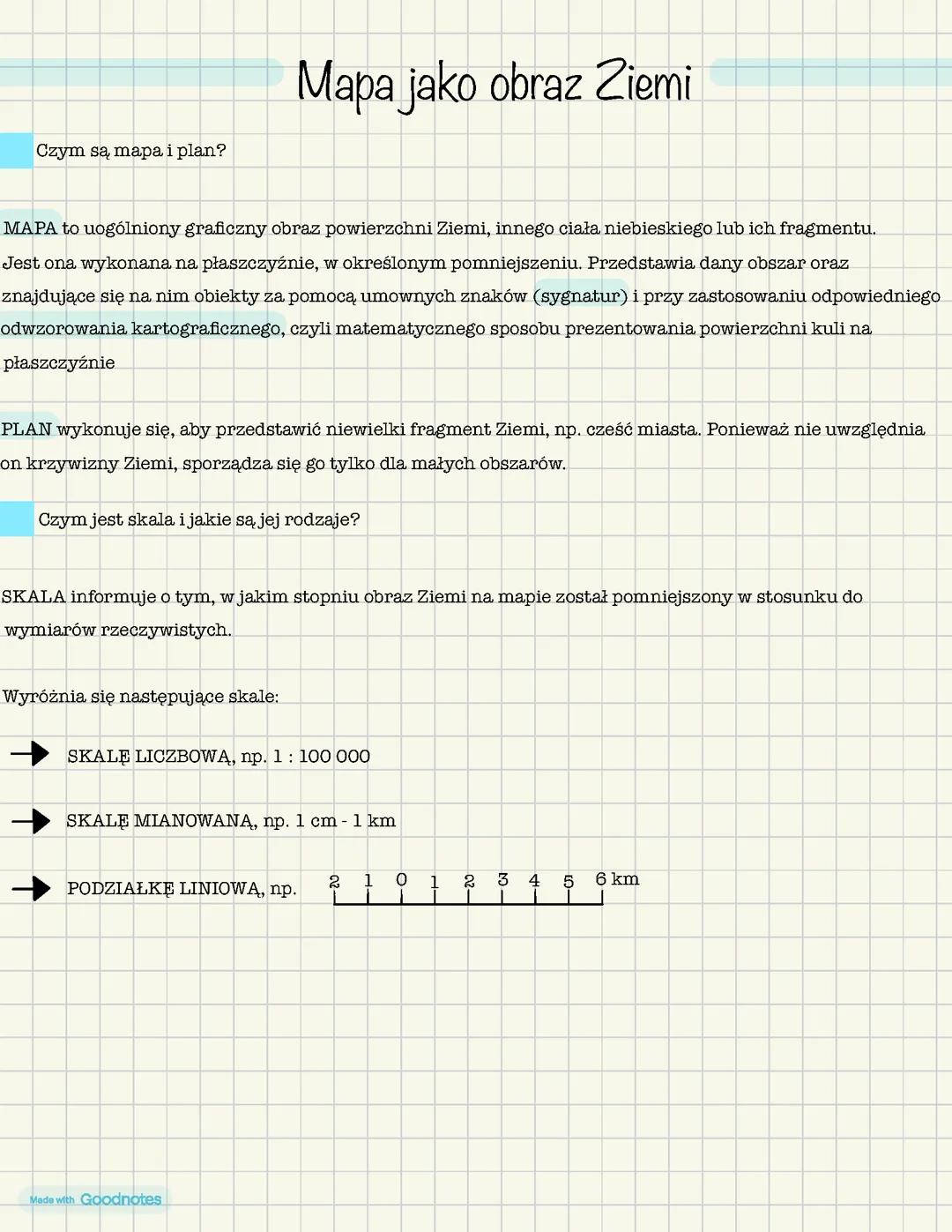 Mapa jako obraz Ziemi