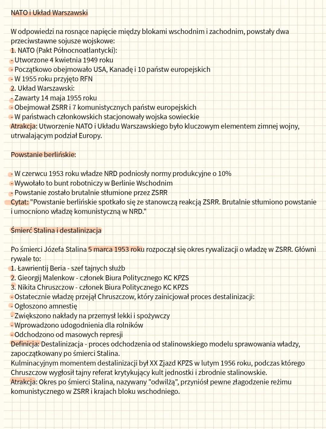 Stalinizm i blok wschodni
Za żelazną kurtyna
W państwach bloku wschodniego, po przejęciu władzy przez komunistów, wprowadzono stalinizm.
Jeg