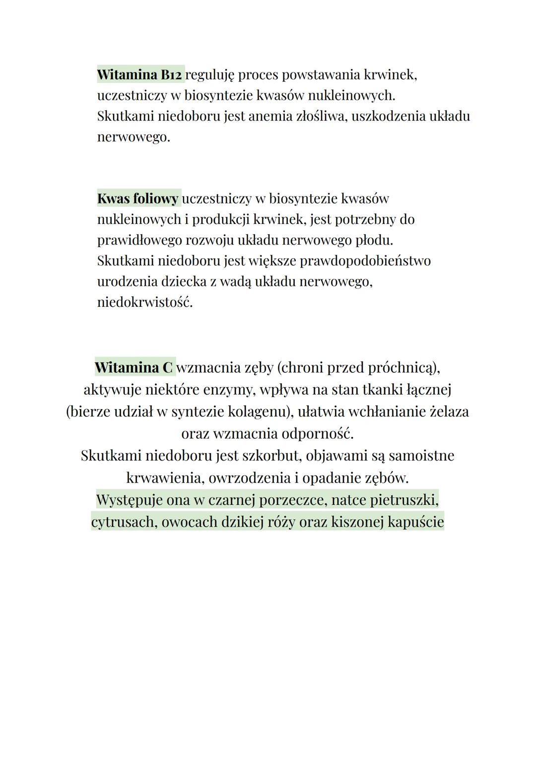 # Witaminy
Witaminy rozpuszczalne w wodzie czyli witaminy z grupy B
oraz witamina C.
Witaminy rozpuszczalne w tłuszczach - A,D3,E,K
Witam