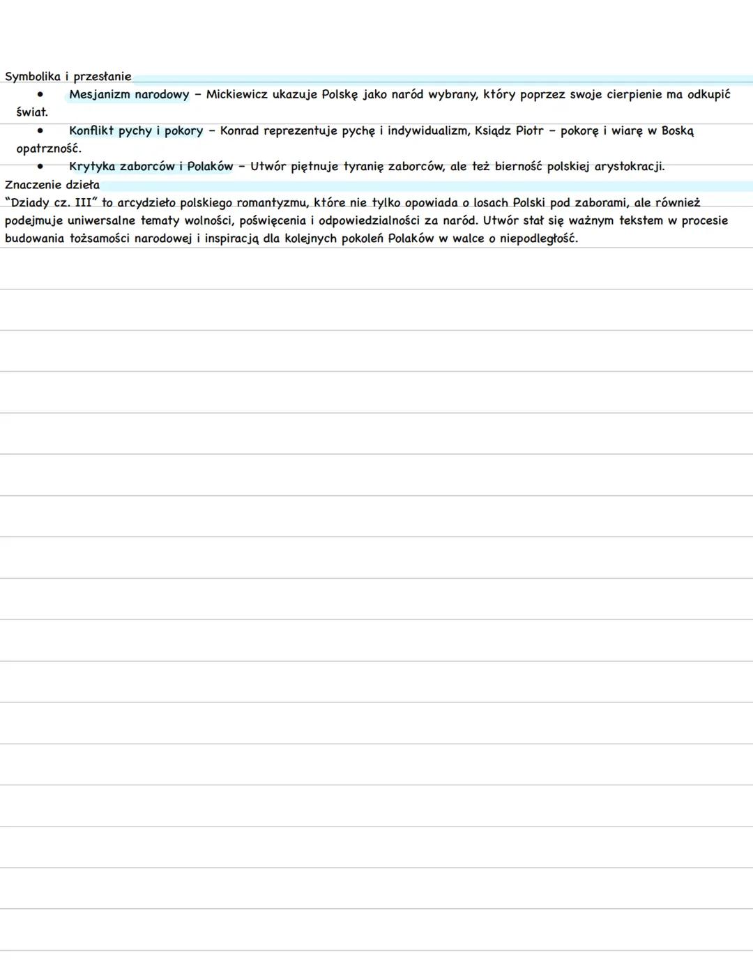 # DZIADY CZ. 111
"Dziady cz. III" to dramat romantyczny napisany przez Adama Mickiewicza w Dreźnie w 1832 roku, będący reakcją poety
na klę