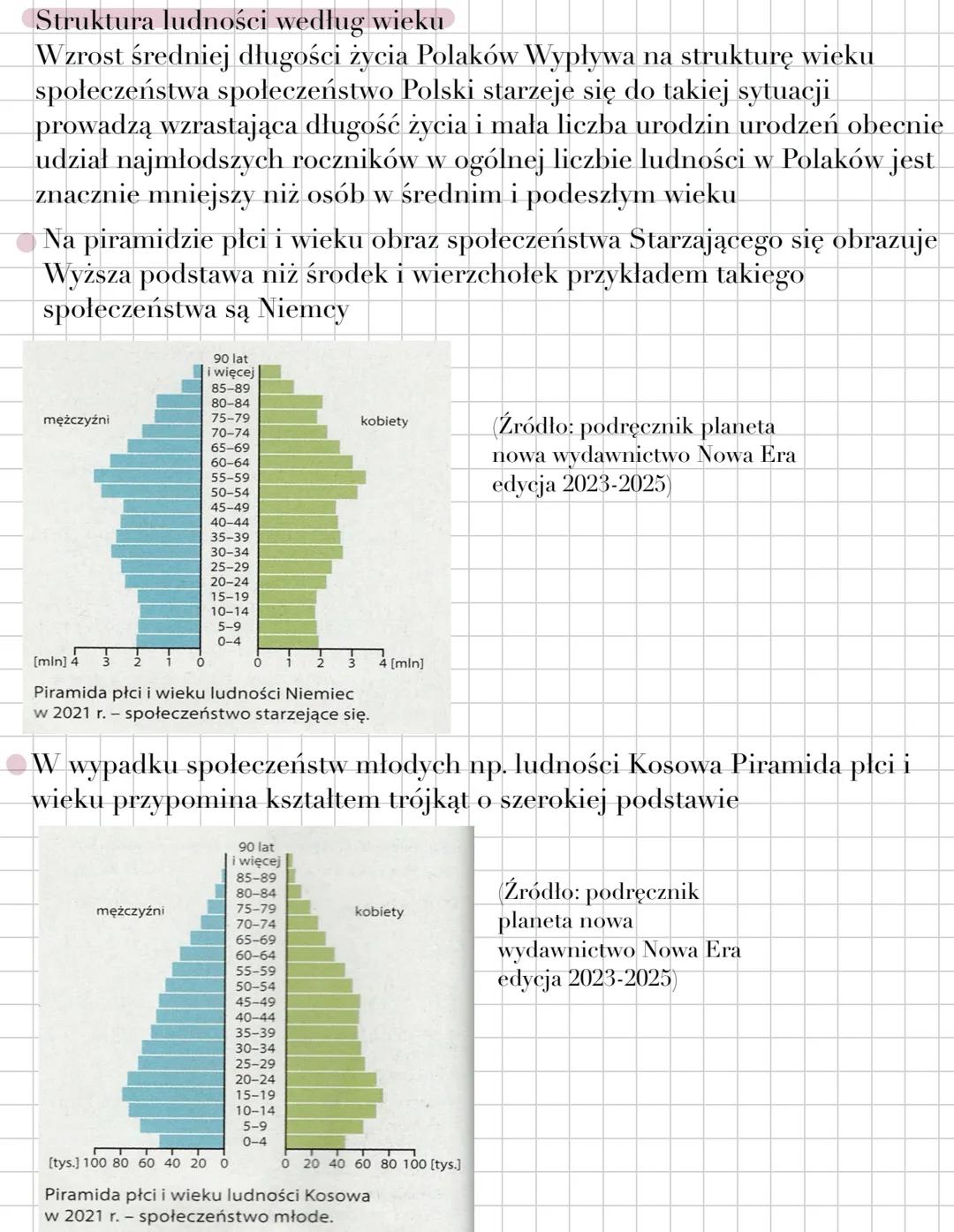 Temat: Struktura wieku i płci
Ekonomiczne grupy wieku
Wiek przedprodukcyjny od 0 do 17 lat
Wiek produkujący kobiety od 18 do 59 lat u mężczy