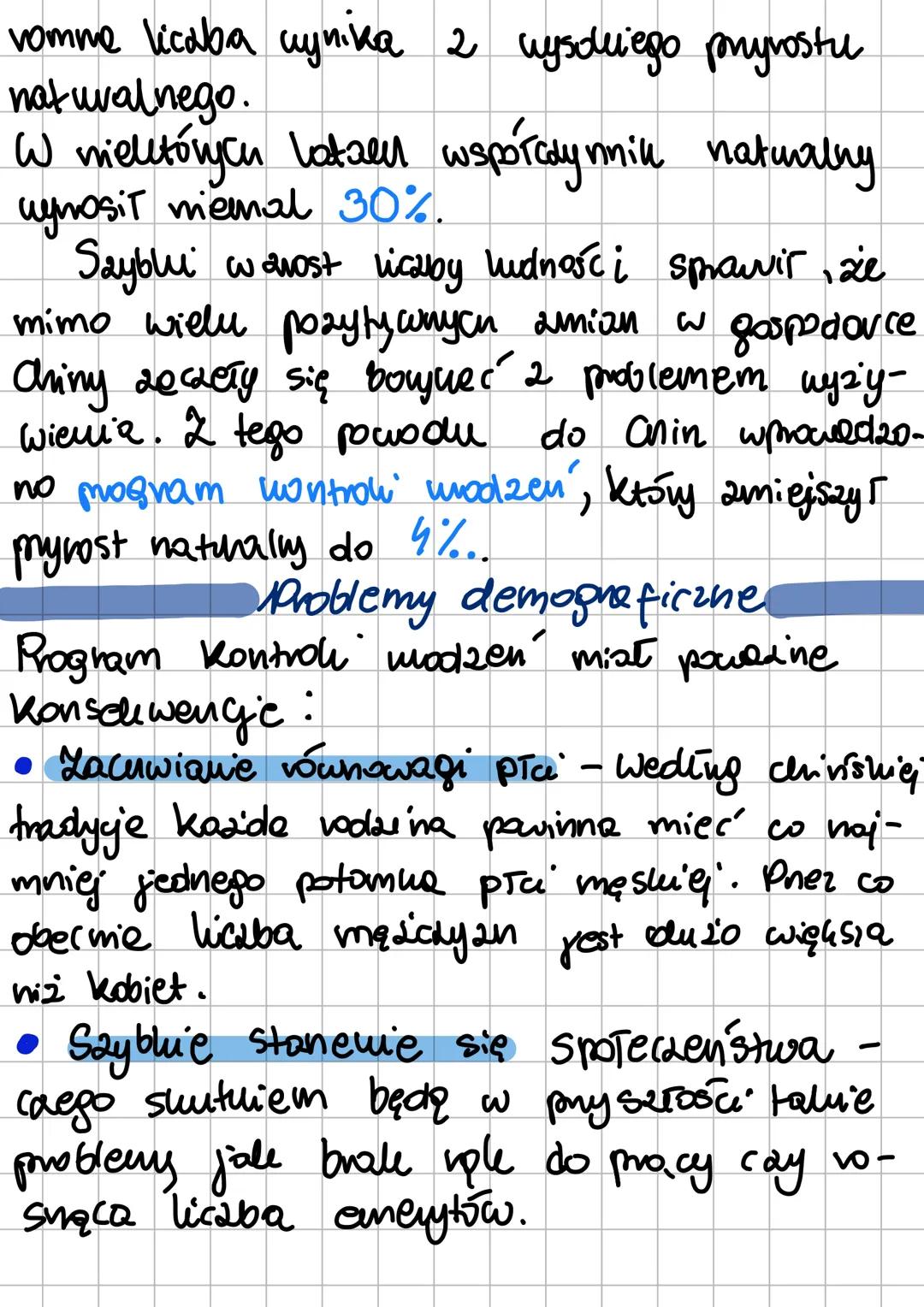 Chiny - najludniejsze państwo
świata.
Kraj w pigułce
• Cuiny zajmują trecie miejsce na swiecie pod
waględem wielkośa powienchni. (Po vosji