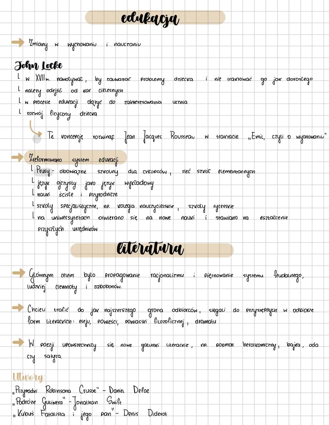 Temat: Oświecenie.
Oswiecenie
Rozwijająca się nauka utwierdzata Poglad 。 nieograniczonych mozliwościach poznawczych rozumu.
kryzys
Wartoś