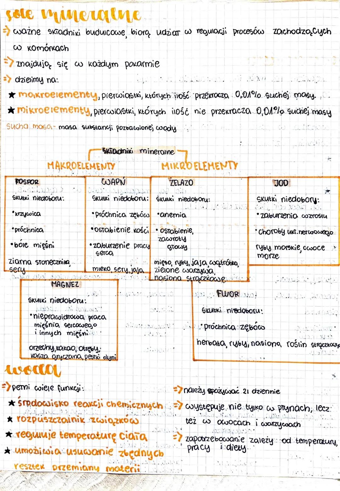 biotecnia witaminy soce mineraine
witaminy
woda
=> organizm nie może ich samodzielnie stworzyć
= so, w produktach roślinnych i zwierzęcych
S