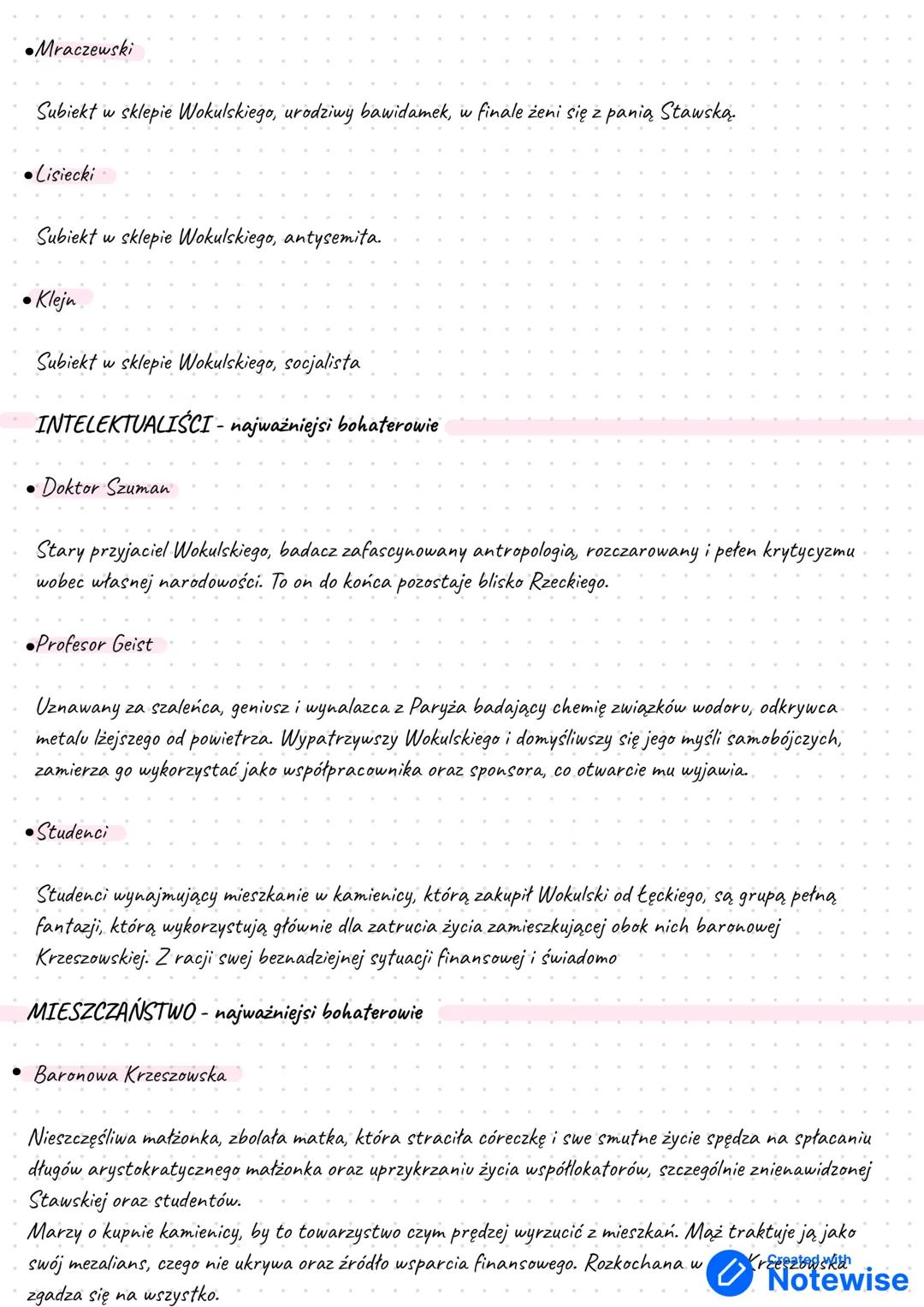 # LALKA Bolesław Prus
## Gatunek
> "Lalka" Bolesława Prusa to powieść zaliczana do gatunku realizmu. Jest to jedno z
najważniejszych dzieł